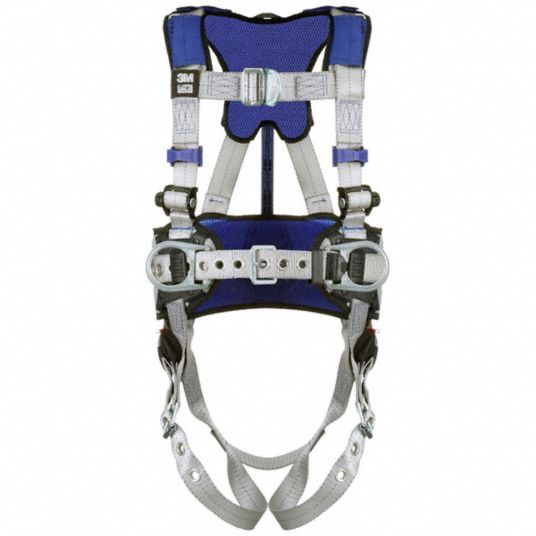 3M DBI-SALA, Vest, Mating / Tongue Buckles, Fall Protection Harness ...