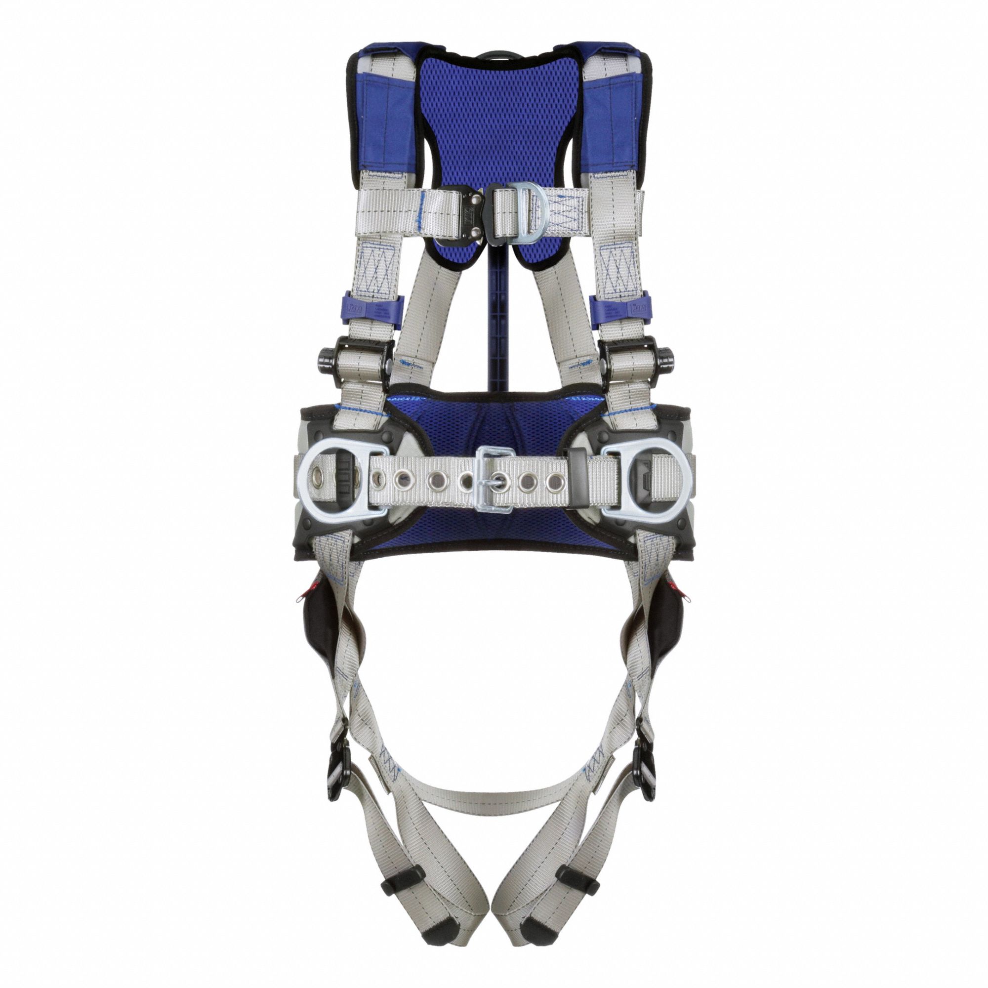 Fall Protection Harness: Vest, Quick-Connect / Quick-Connect Buckles, 2XL