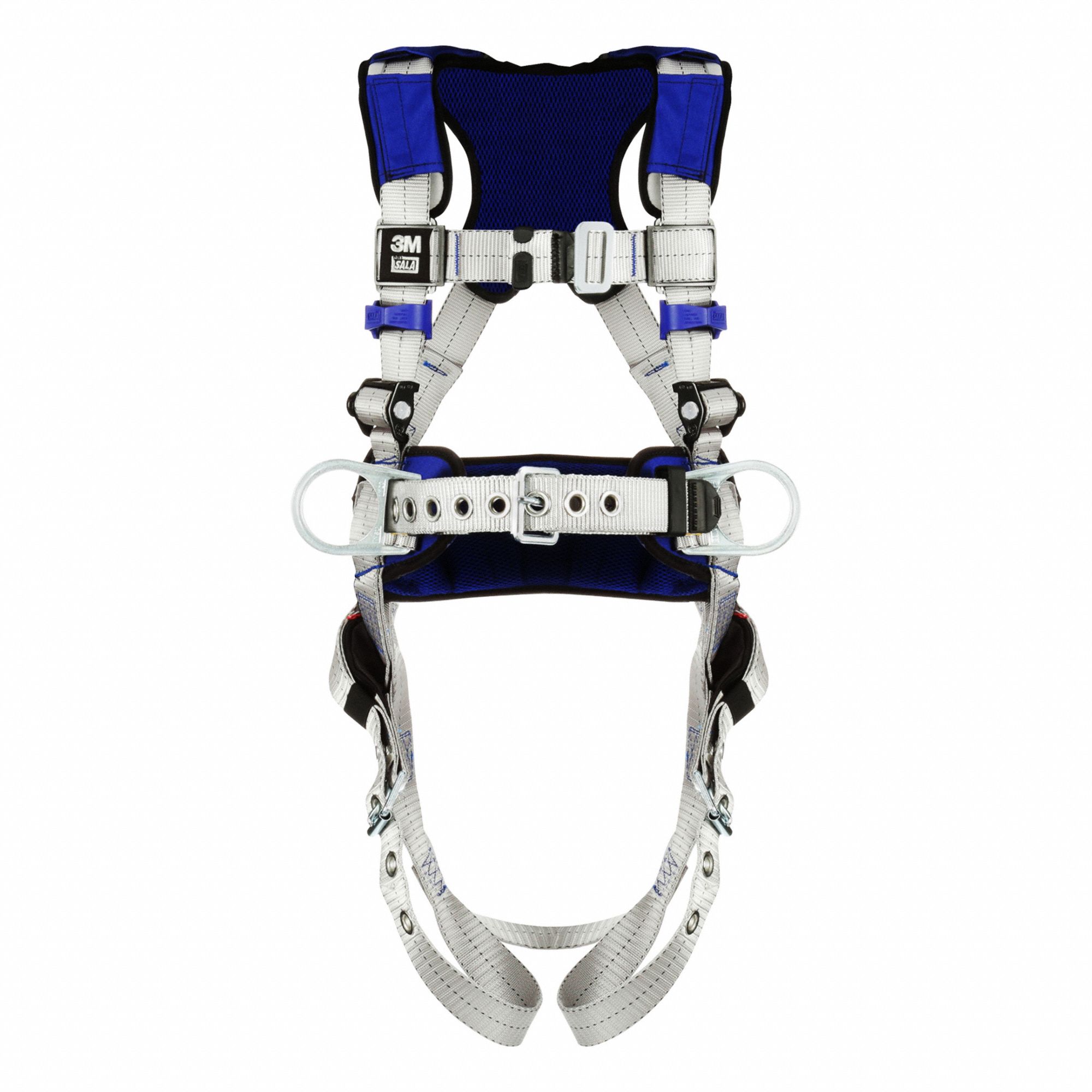 Fall Protection Harness: Positioning, Vest Harness, Mating / Tongue, Revolver, 2XL, Belt