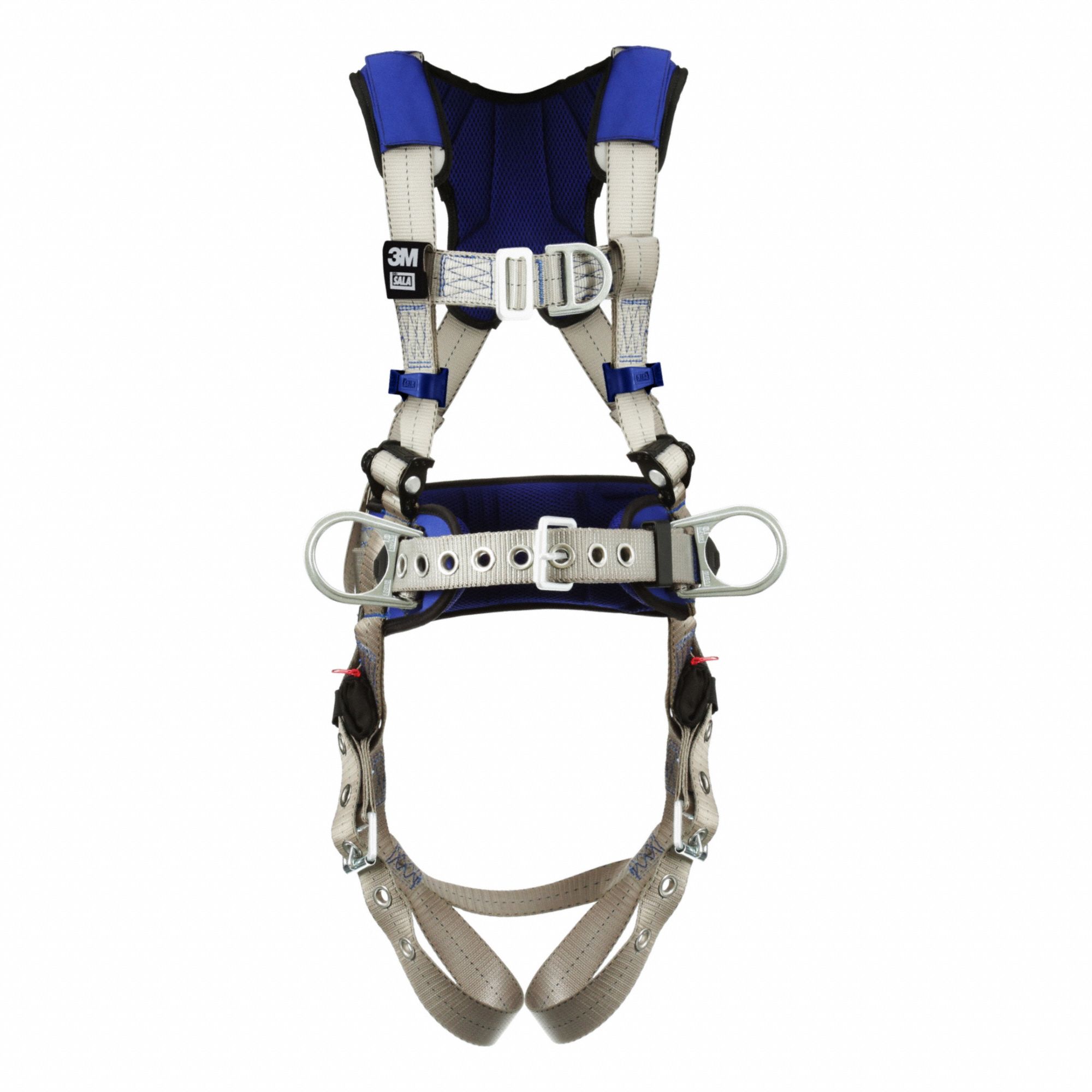 Fall Protection Harness: Vest, Mating / Tongue Buckles, 2XL, 420 lb Capacity