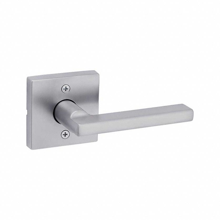 Door Lever Lockset: Dummy Lever Locksets, Chrome, ADA Compliant