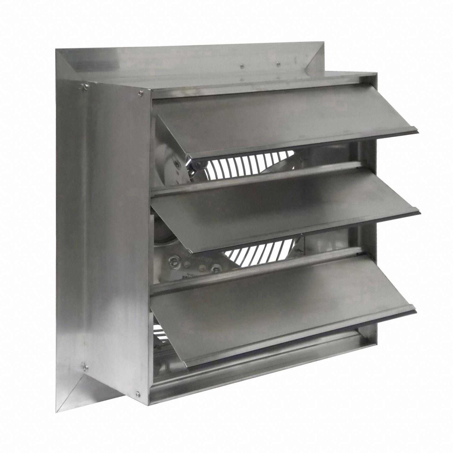 Exhaust Fan: 12 in Blade, 1 Speed, 1/3 hp, Totally Enclosed Air Over, 1, 650 cfm, 115/230V AC, 1 ph