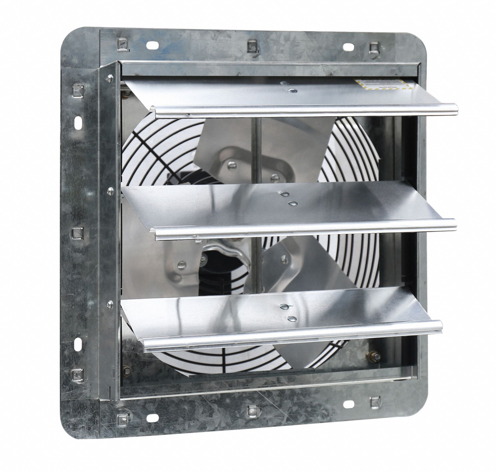 12 in Blade, 3 Speed, Galvanized Shutter Fan 788N42GSF312A Grainger