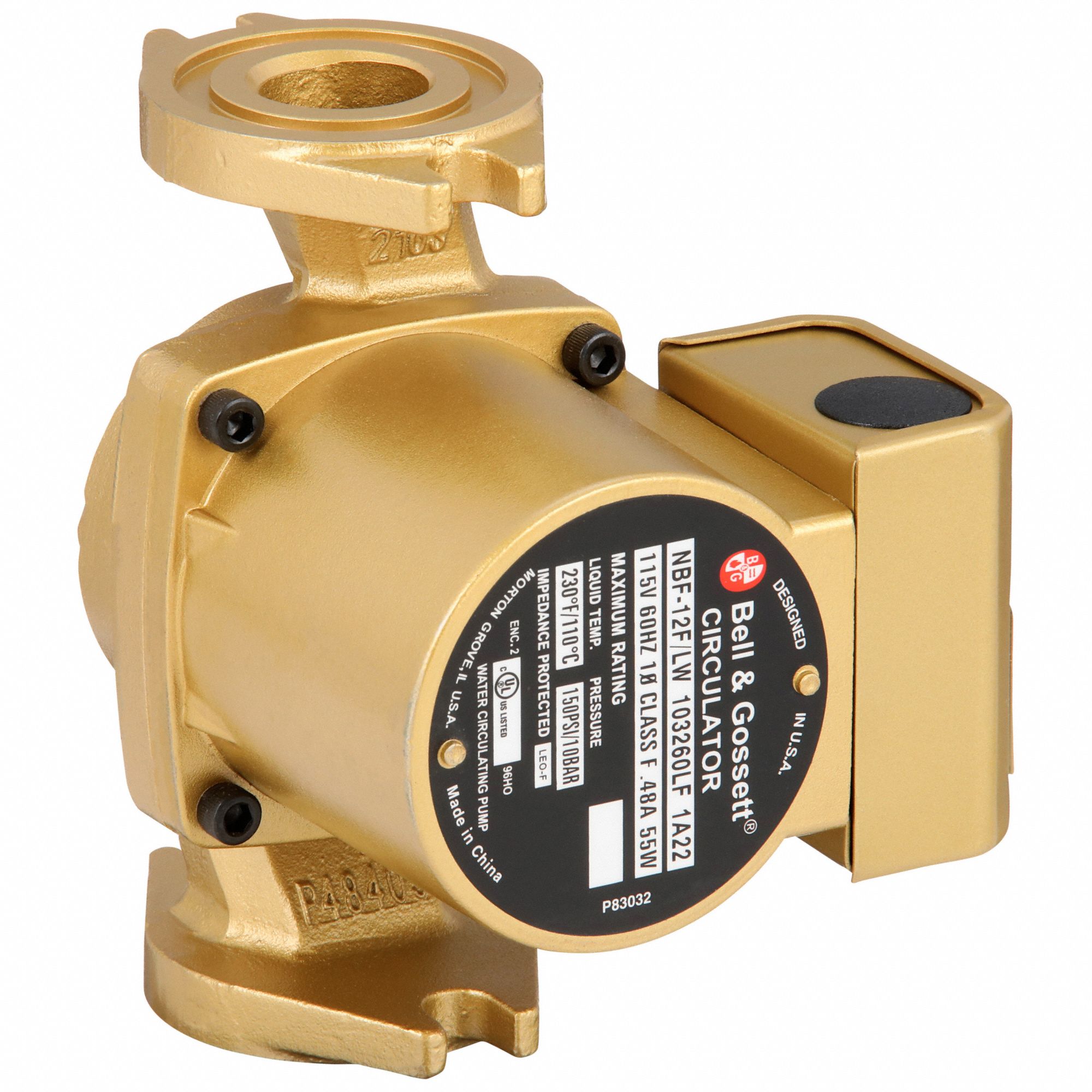 Std, Bell & Gossett, Flanged, Potable Water Circulating Pump - 788NP5 ...