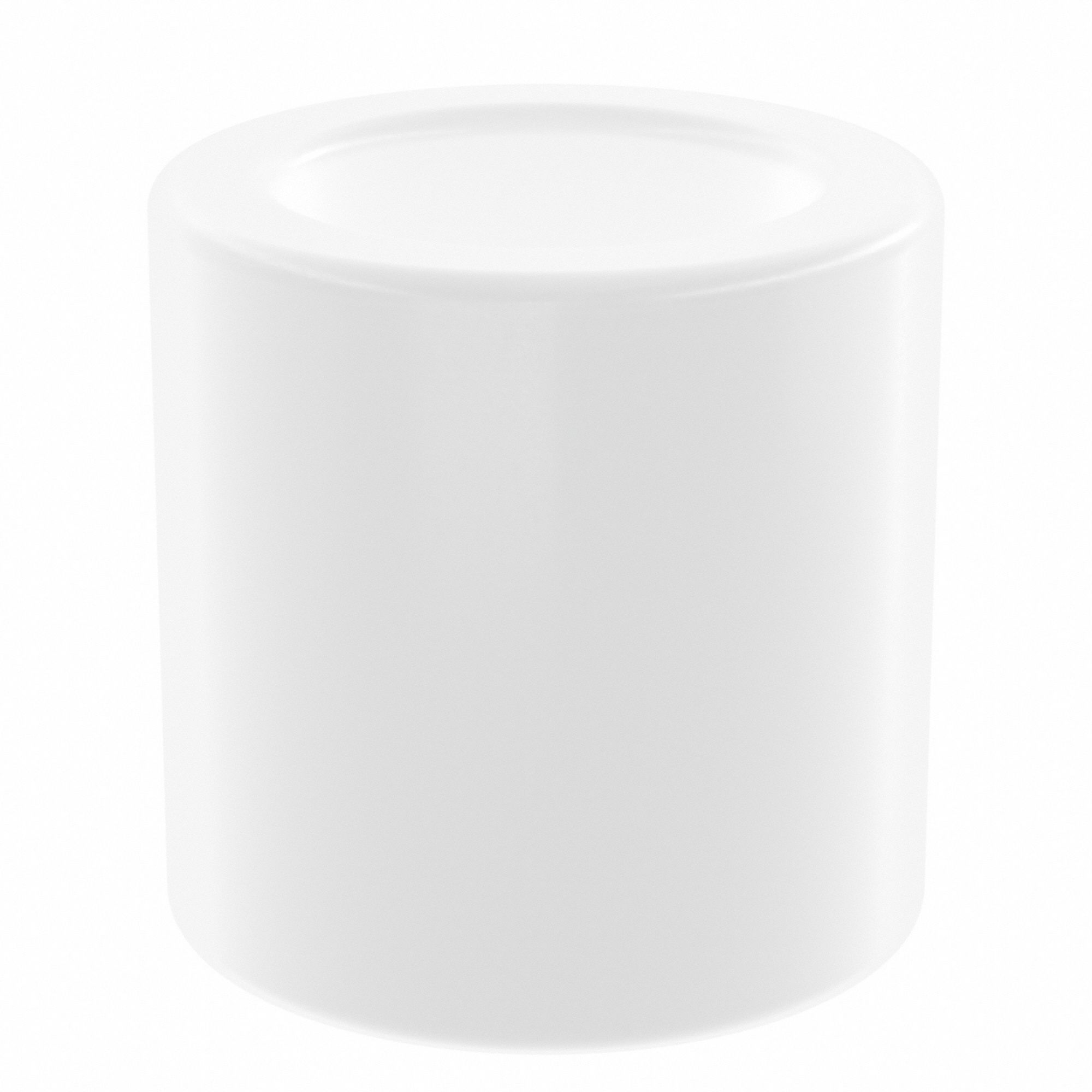 Sleeve Bearing: Glass-Filled PTFE, 1/2 in Bore, 3/4 in OD, 3/4 in Overall Lg, White, 5 PK