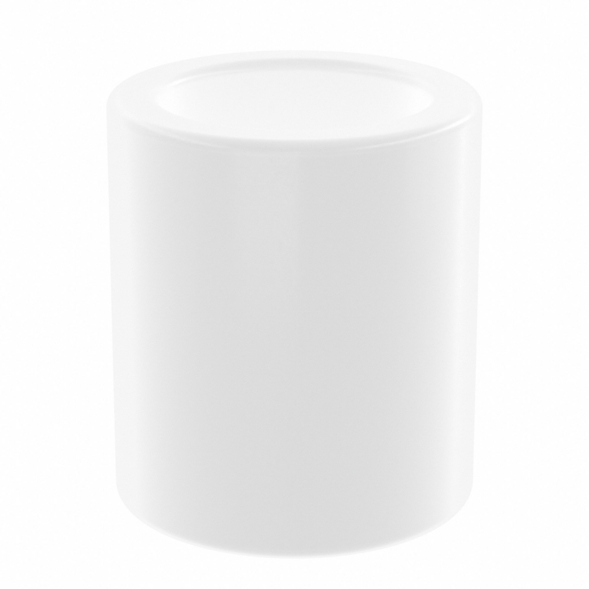 Sleeve Bearing: Glass-Filled PTFE, 5/8 in Bore, 7/8 in OD, 1 in Overall Lg, White, 5 PK