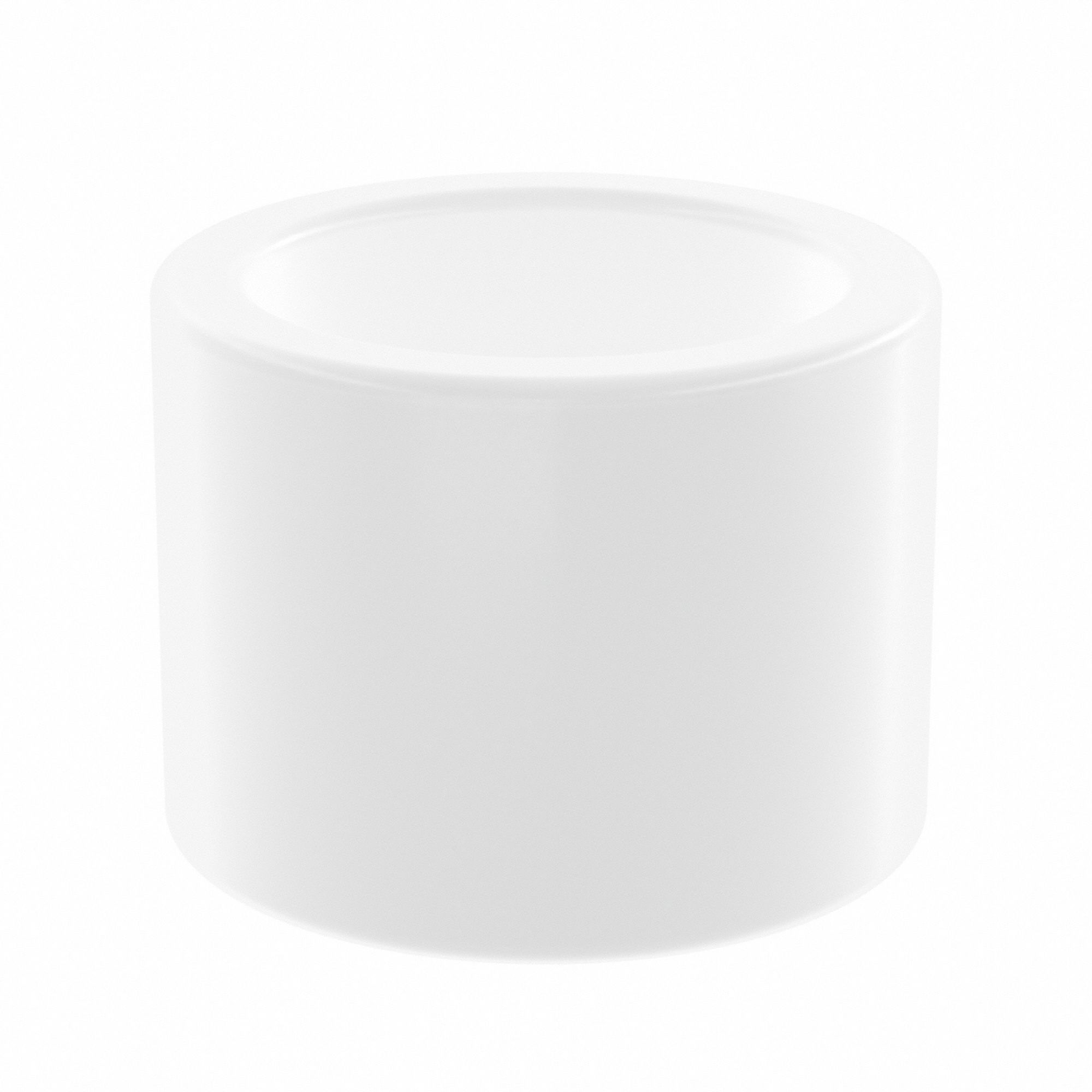 Sleeve Bearing: Glass-Filled PTFE, 3/4 in Bore, 1 in OD, 3/4 in Overall Lg, White, 5 PK