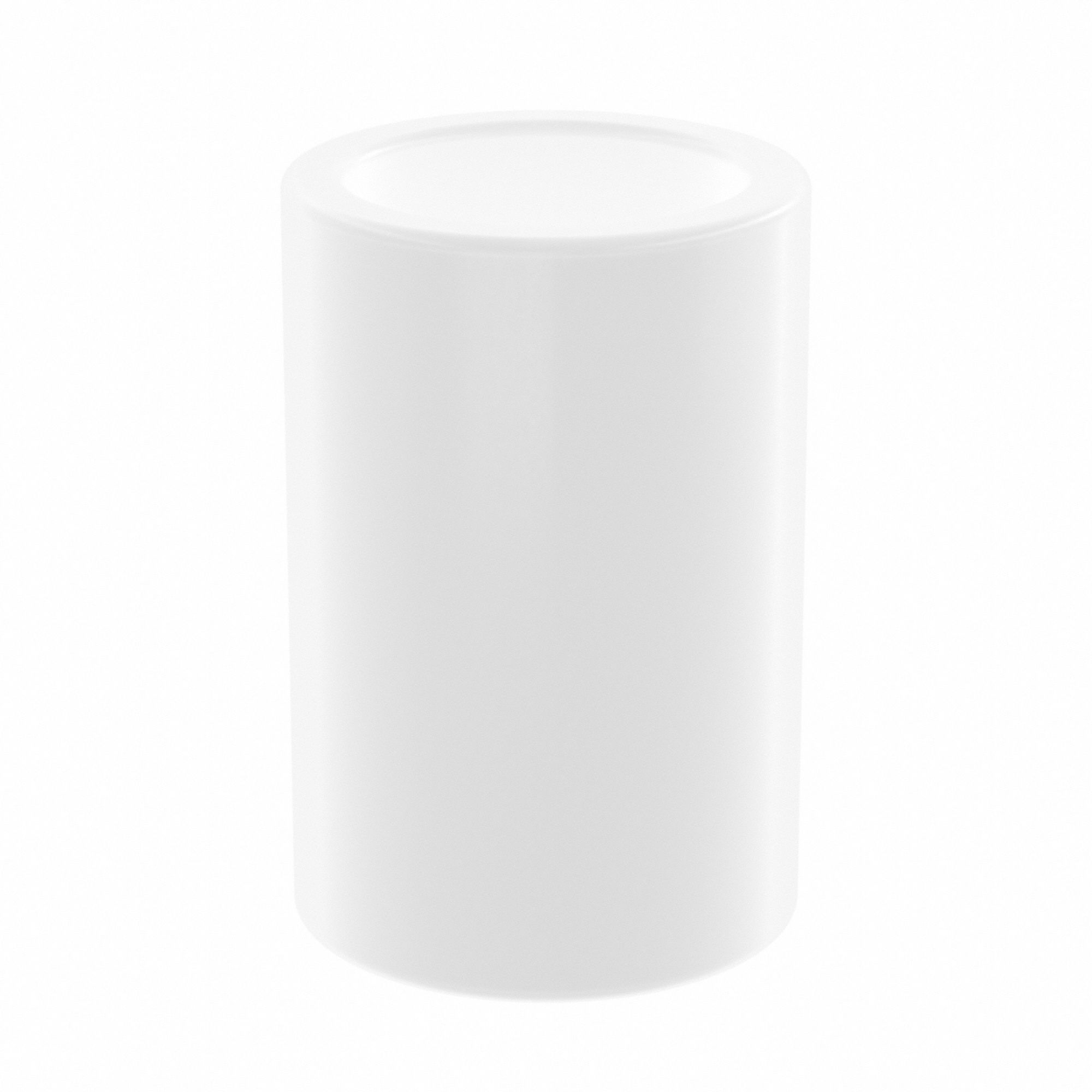 Sleeve Bearing: Glass-Filled PTFE, 3/4 in Bore, 1 in OD, 1 1/2 in Overall Lg, White, 5 PK