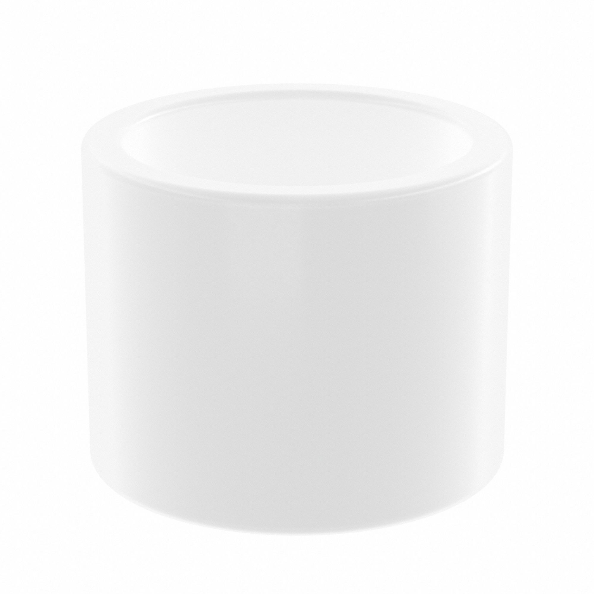 Sleeve Bearing: Glass-Filled PTFE, 1 in Bore, 1 1/4 in OD, 1 in Overall Lg, White, 5 PK