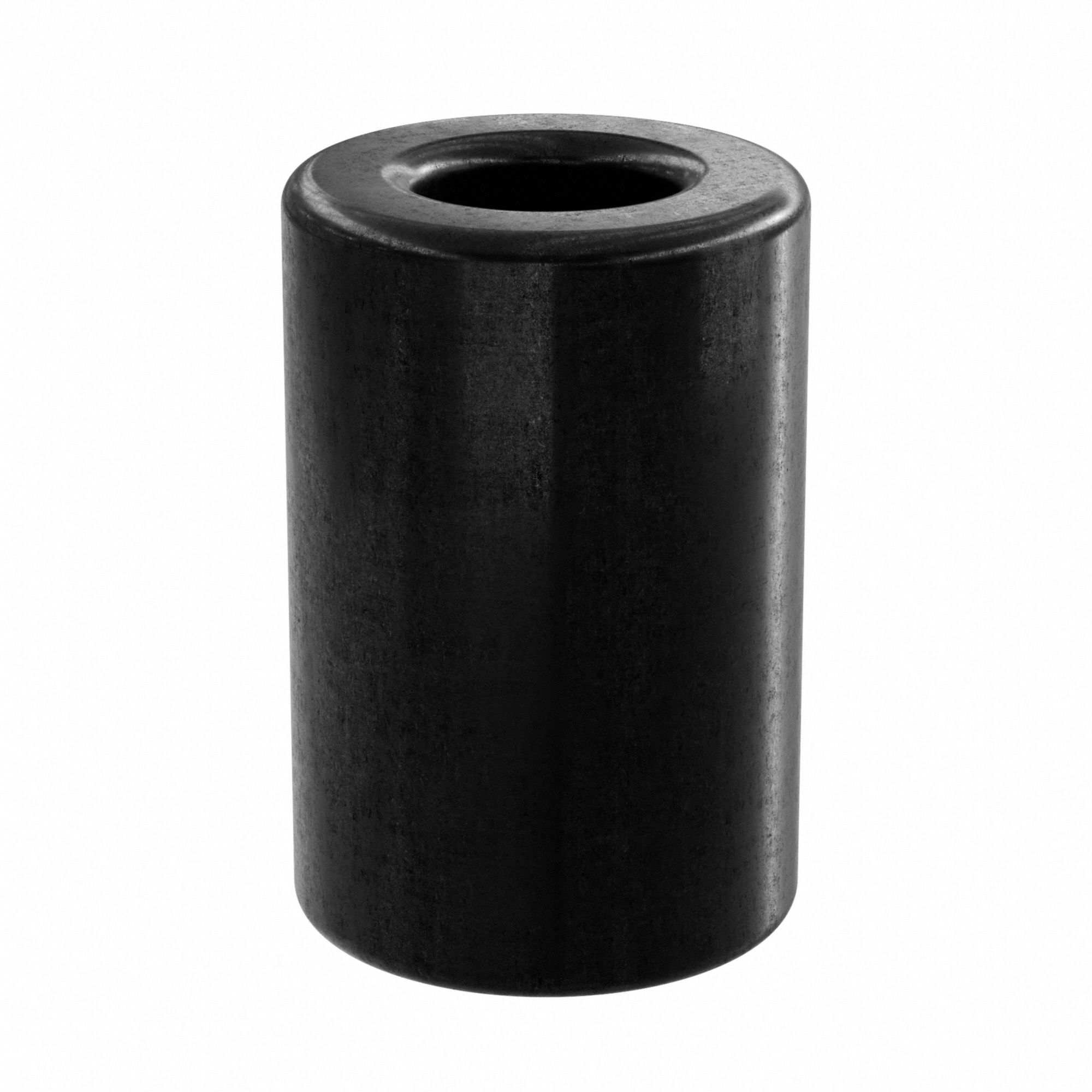 Sleeve Bearing: PEEK, 1/8 in Bore, 1/4 in OD, 3/8 in Overall Lg, Black, -40°F to 500°F, 10 PK