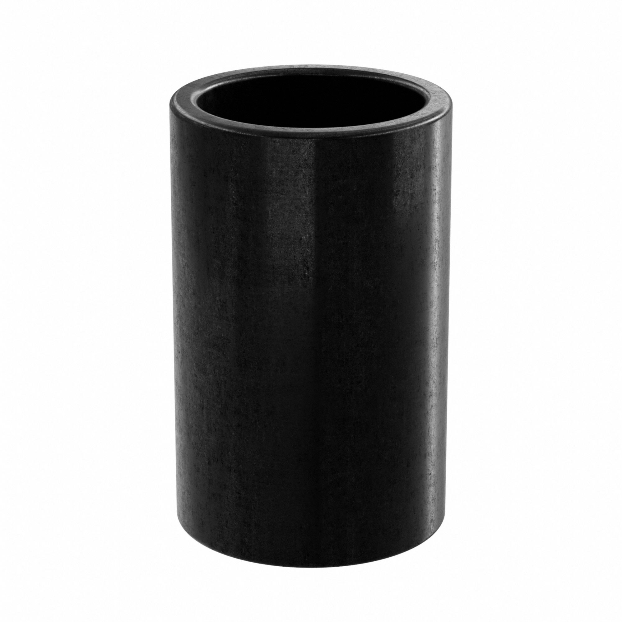 Sleeve Bearing: PEEK, 1/4 in Bore, 5/16 in OD, 1/2 in Overall Lg, Black, 10 PK