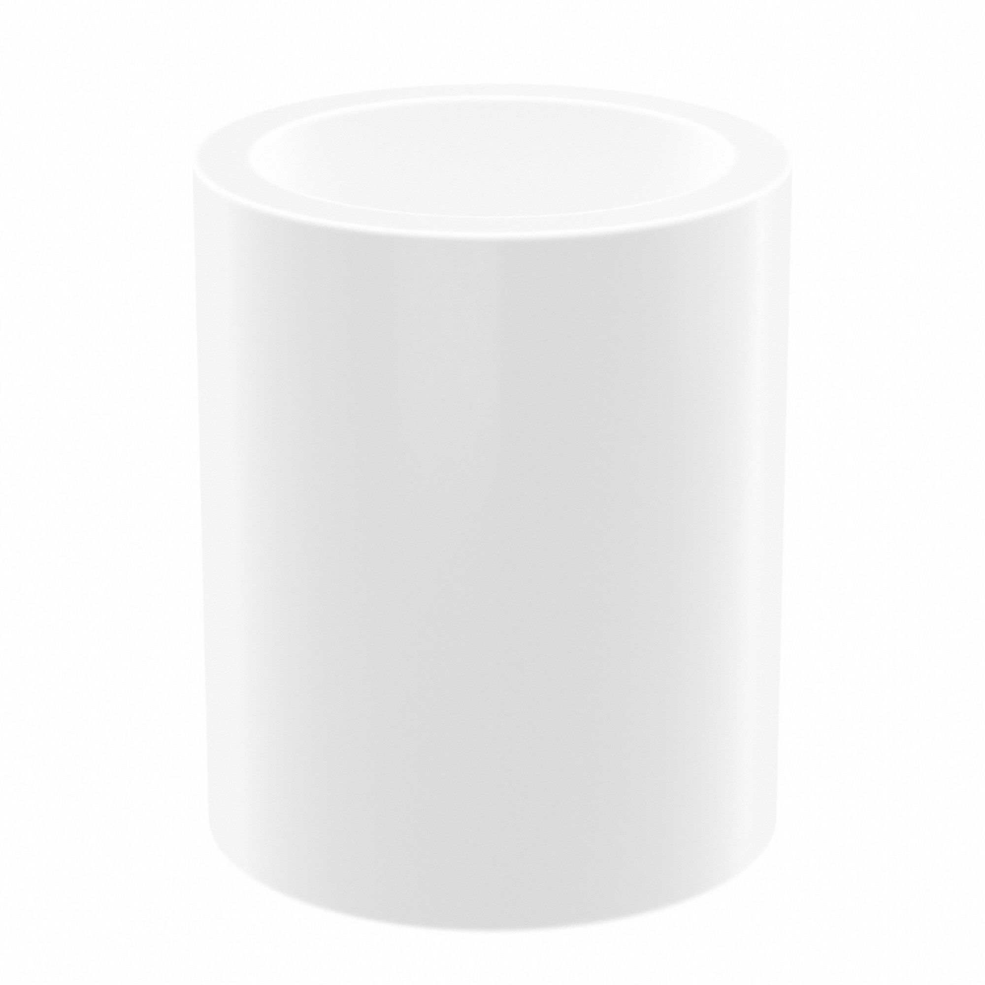 Sleeve Bearing: PTFE, 1/2 in Bore, 5/8 in OD, 3/4 in Overall Lg, White, 10 PK