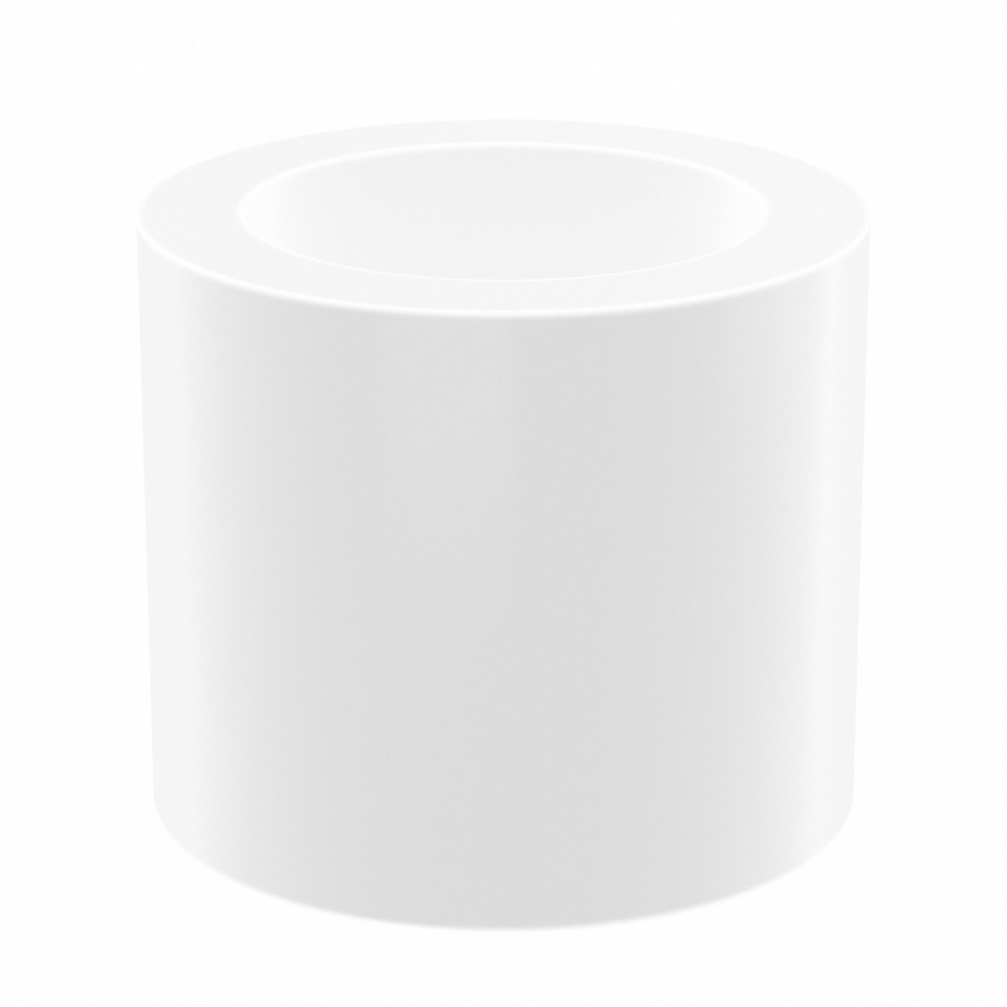 Sleeve Bearing: PTFE, 5/8 in Bore, 7/8 in OD, 3/4 in Overall Lg, White, -325°F to 500°F, 5 PK