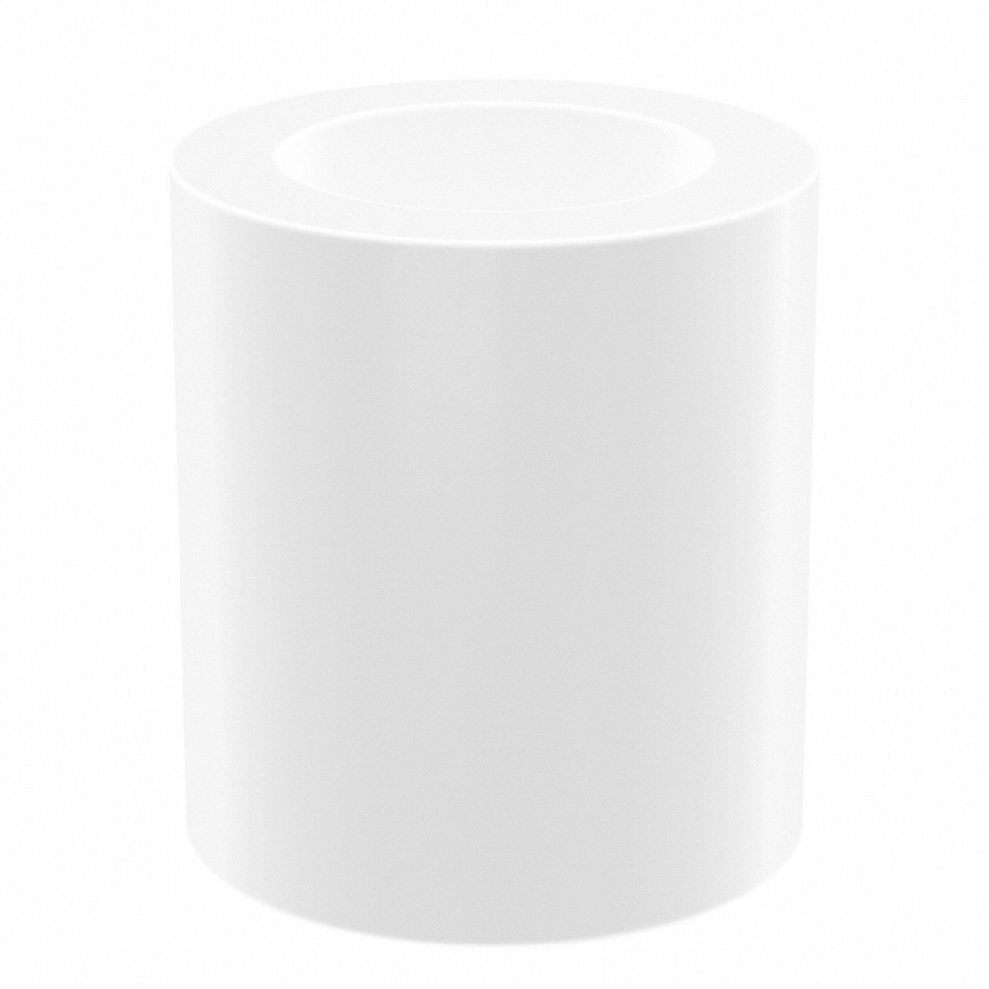 Sleeve Bearing: PTFE, 12 mm Bore, 18 mm OD, 20 mm Overall Lg, 1, 141 lb/sq in-fpm Max PV