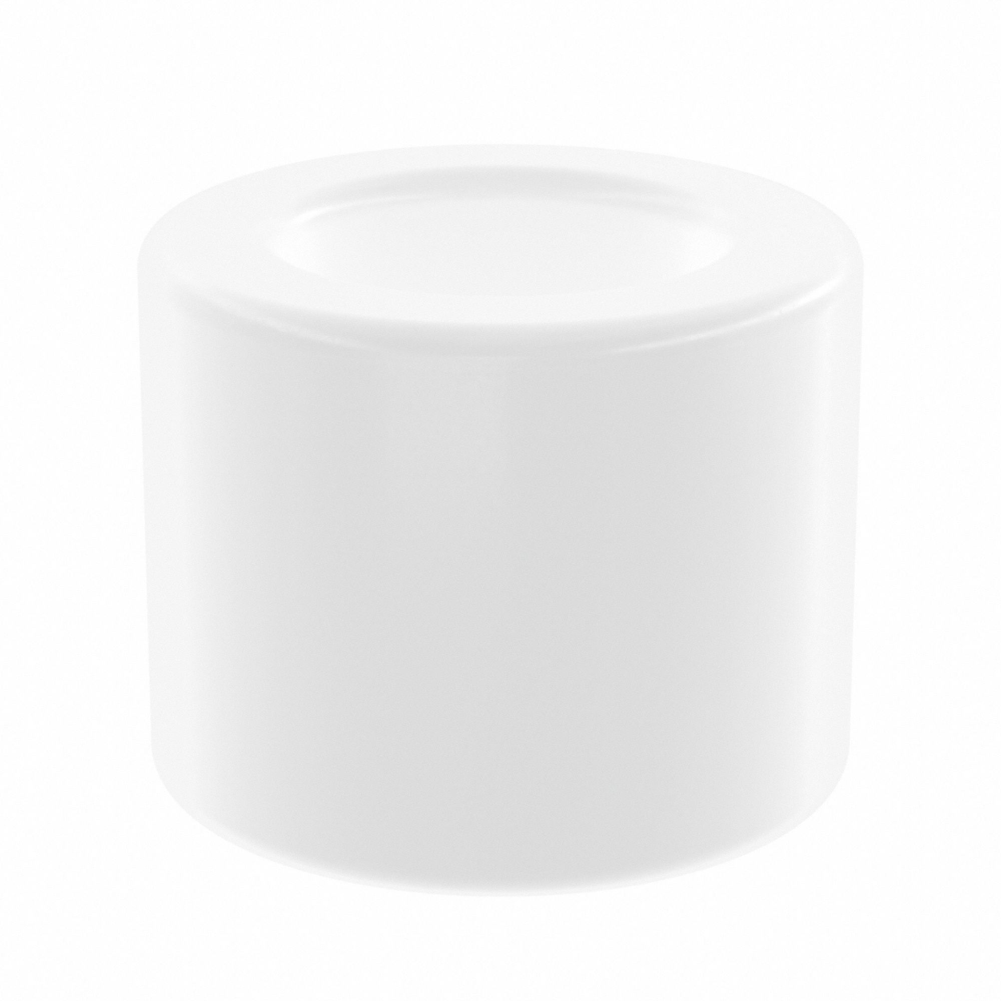 Sleeve Bearing: Acetal, 3/16 in Bore, 5/16 in OD, 1/4 in Overall Lg, White, 10 PK