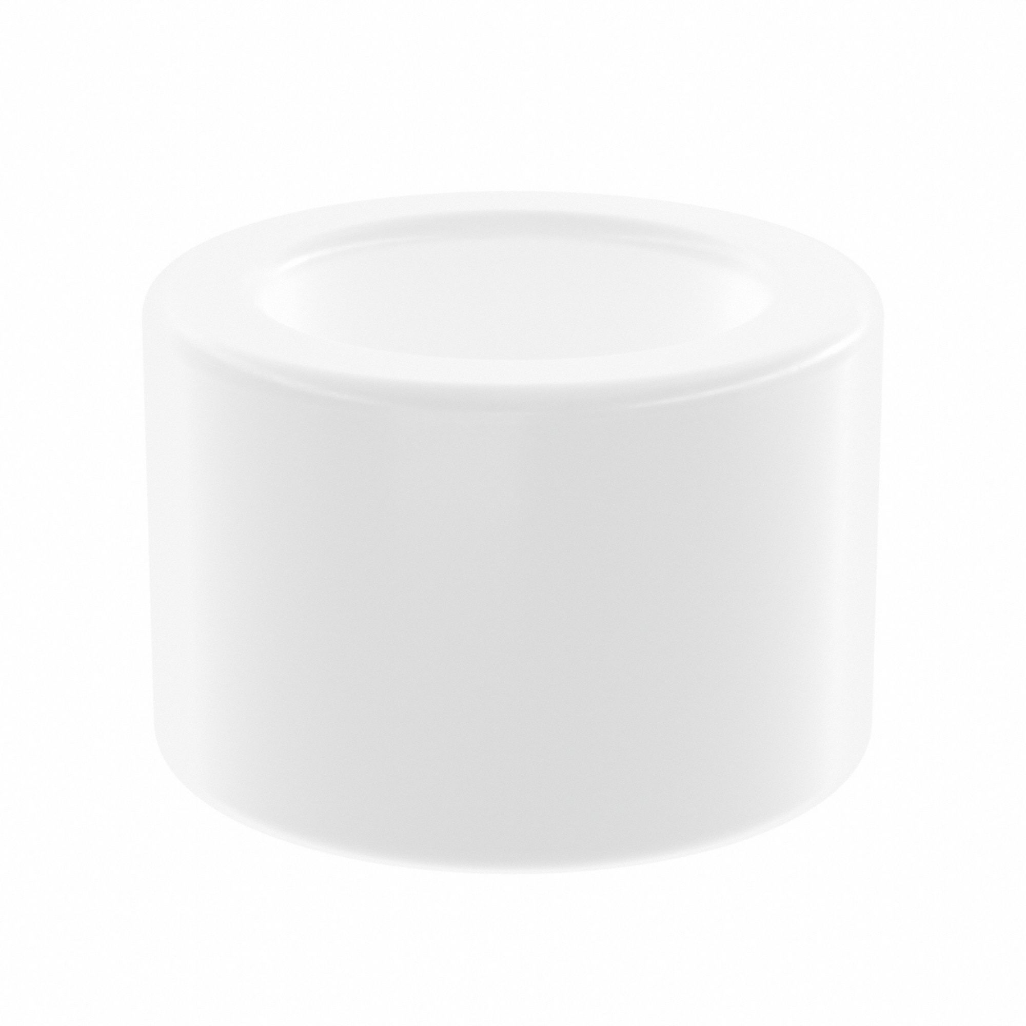 Sleeve Bearing: Acetal, 1/4 in Bore, 3/8 in OD, 1/4 in Overall Lg, White, 10 PK