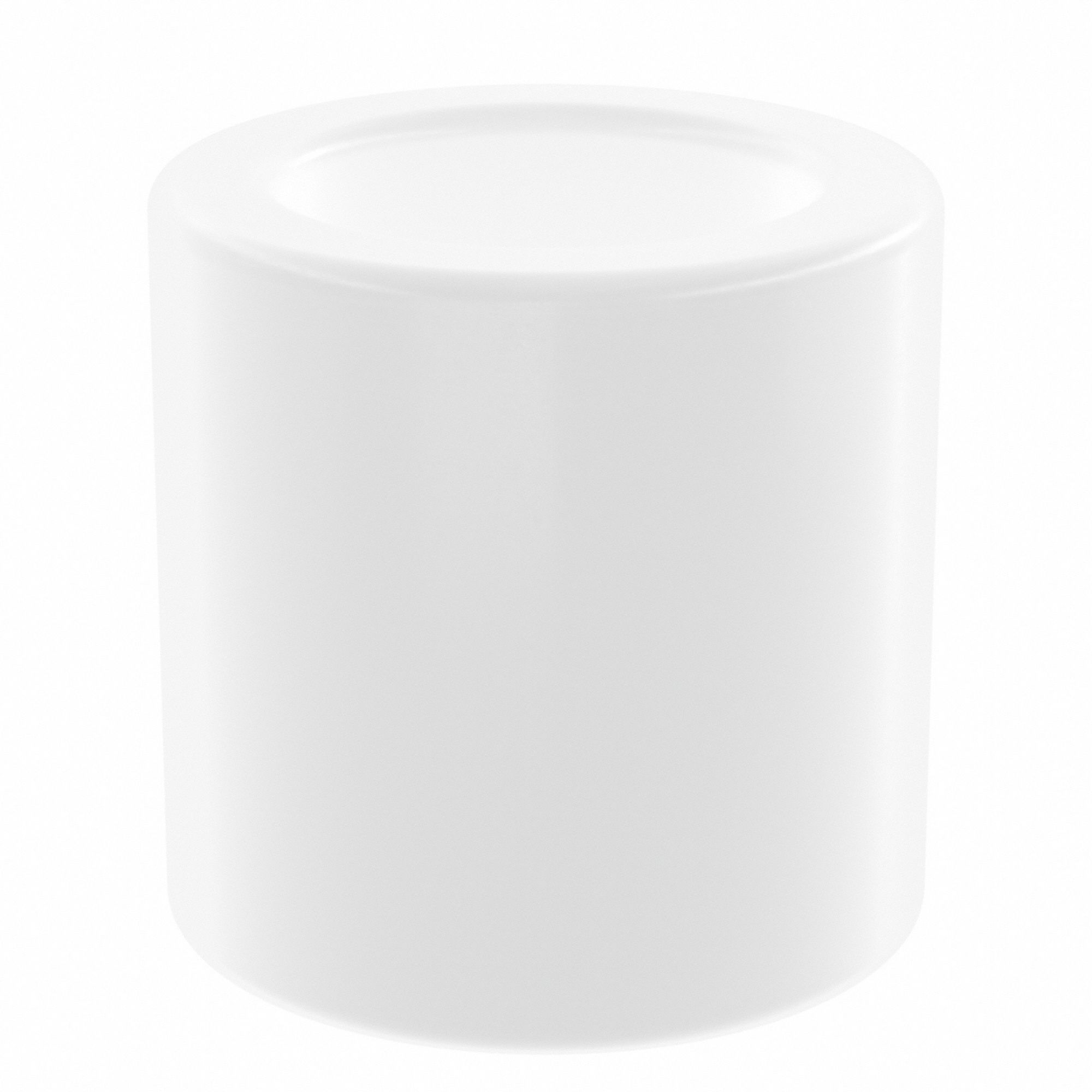 Sleeve Bearing: Acetal, 1/4 in Bore, 3/8 in OD, 3/8 in Overall Lg, White, 10 PK