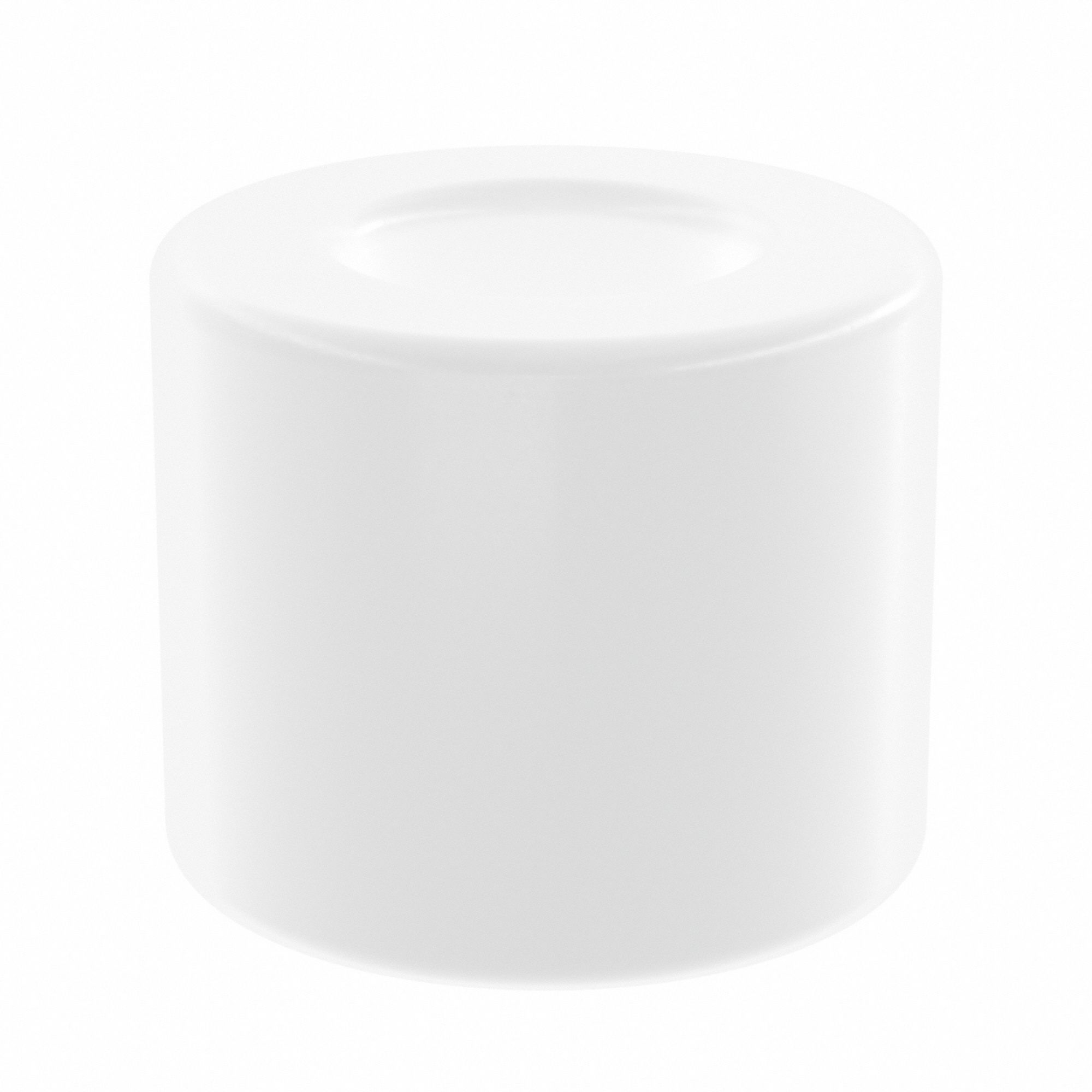 Sleeve Bearing: Acetal, 6 mm Bore, 12 mm OD, 10 mm Overall Lg, White, -40°F to 180°F, 10 PK