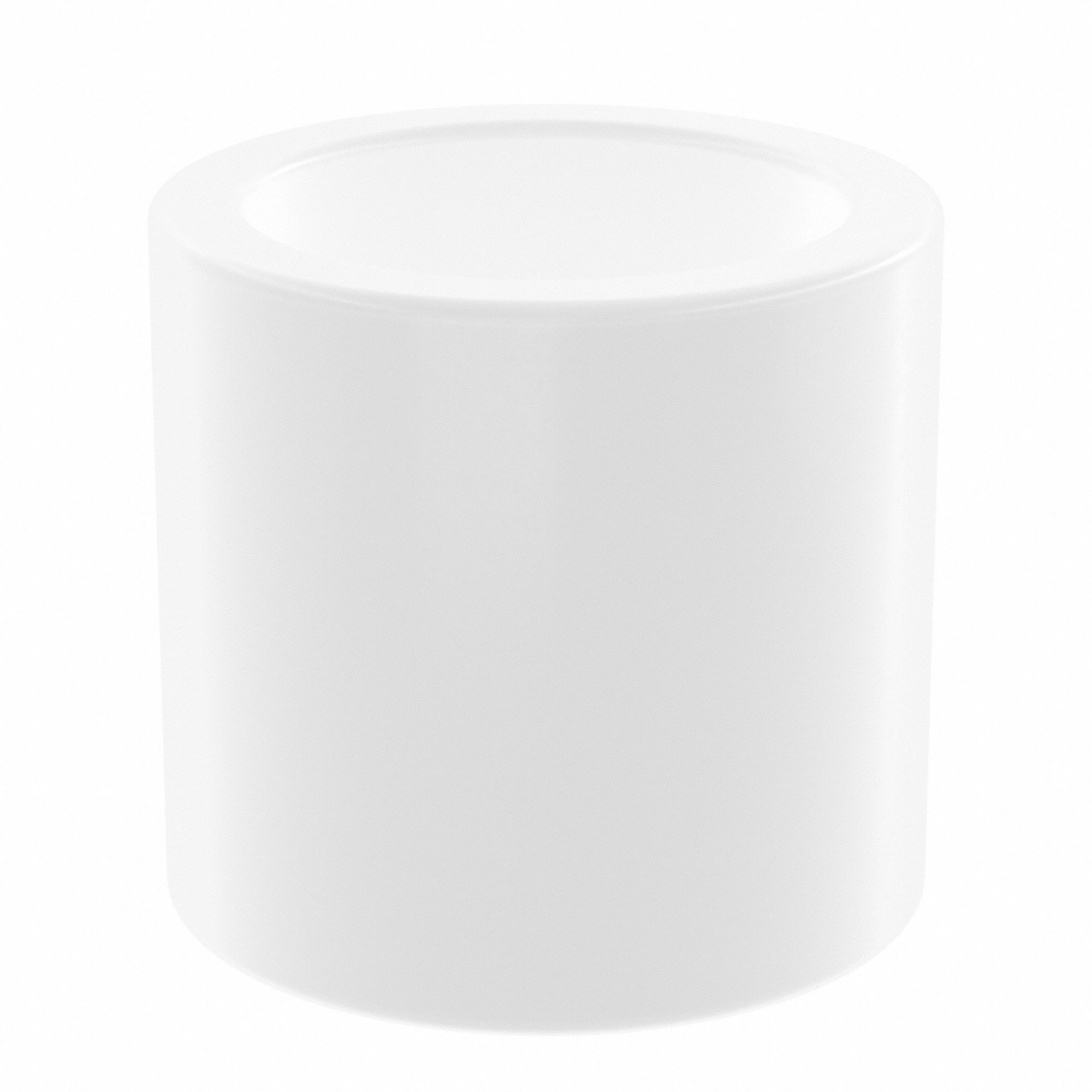 Sleeve Bearing: Acetal, 12 mm Bore, 16 mm OD, 15 mm Overall Lg, White, -40°F to 180°F, 5 PK