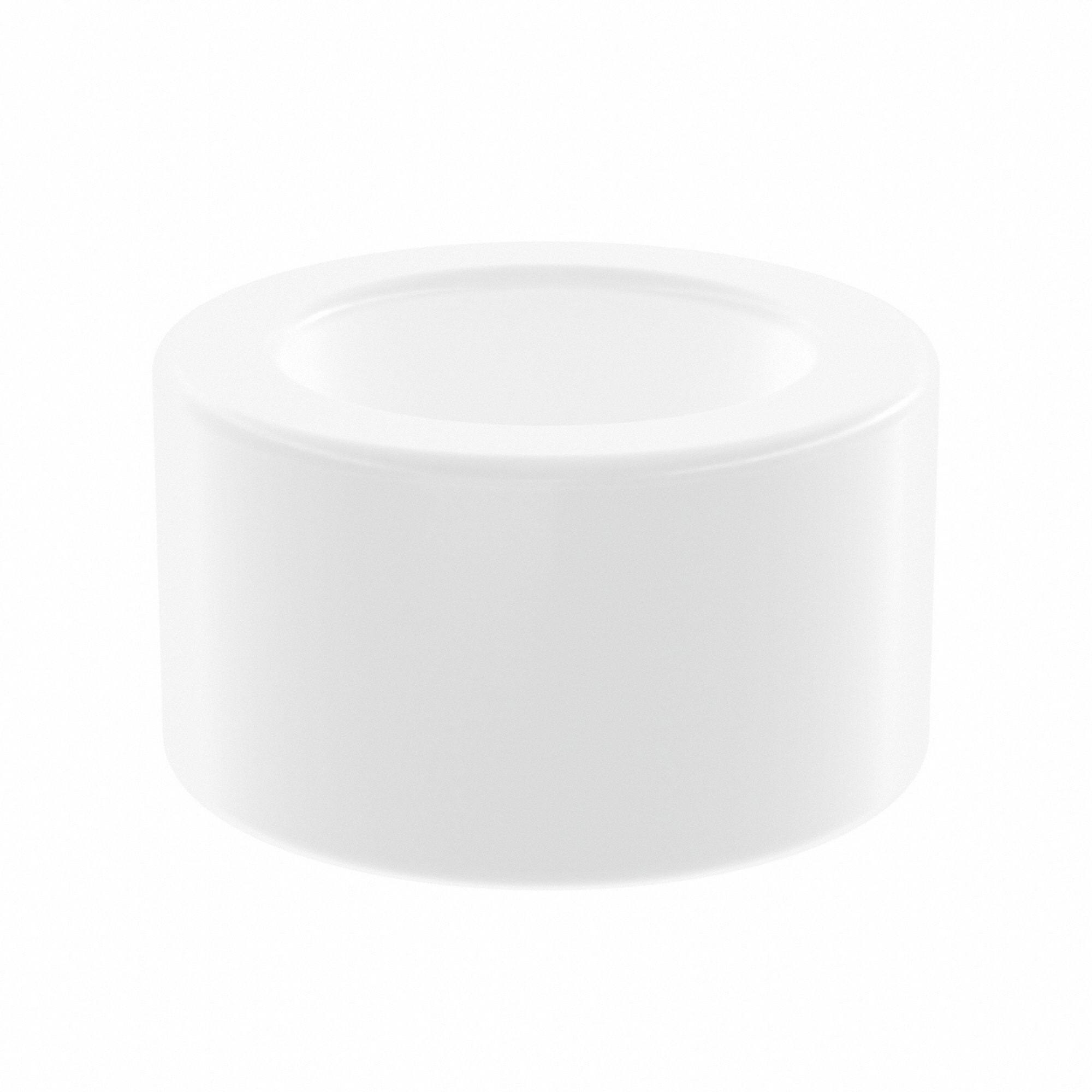 Sleeve Bearing: Acetal, 12 mm Bore, 18 mm OD, 10 mm Overall Lg, White, -40°F to 180°F, 10 PK