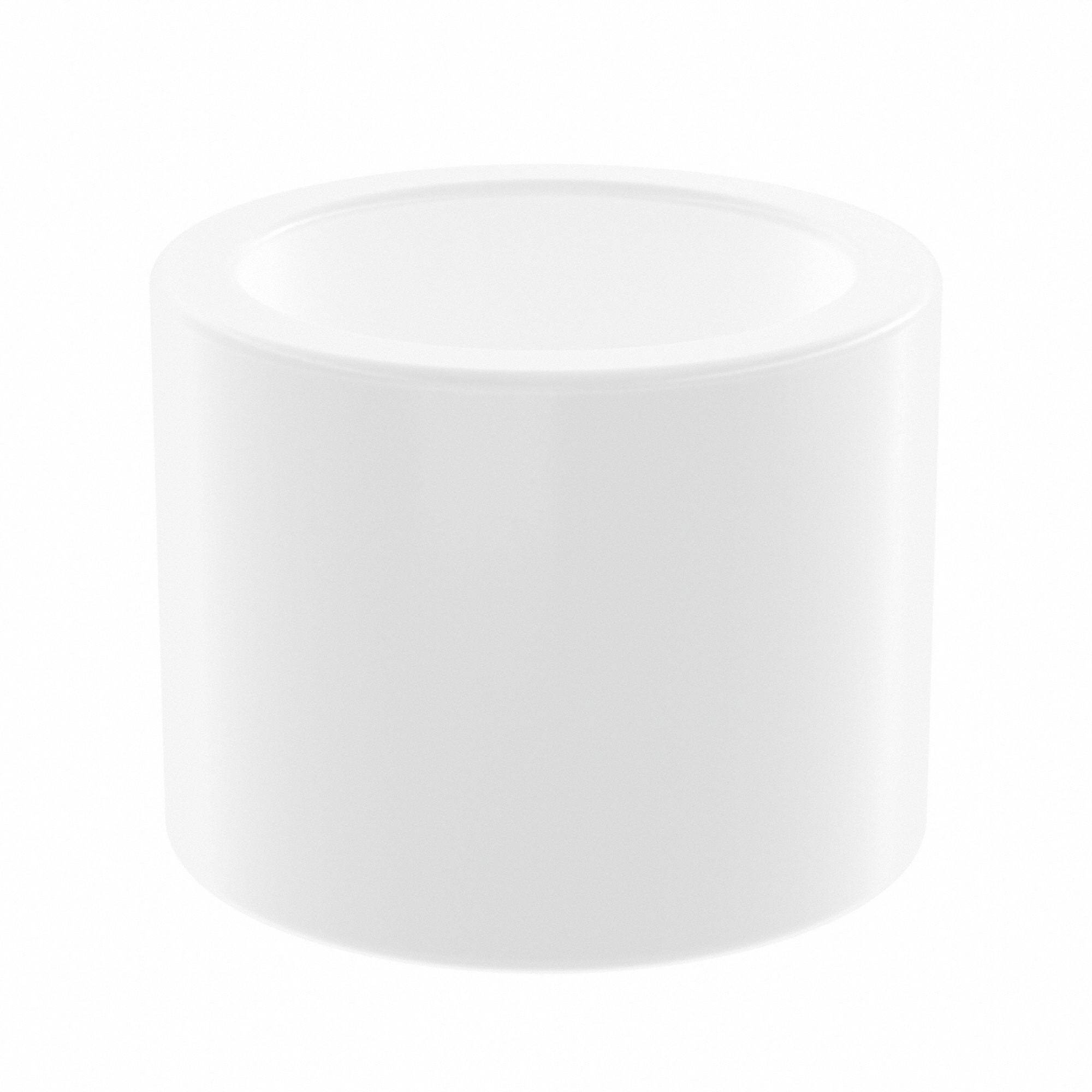 Sleeve Bearing: Acetal, 20 mm Bore, 26 mm OD, 20 mm Overall Lg, White, -40°F to 180°F, 10 PK