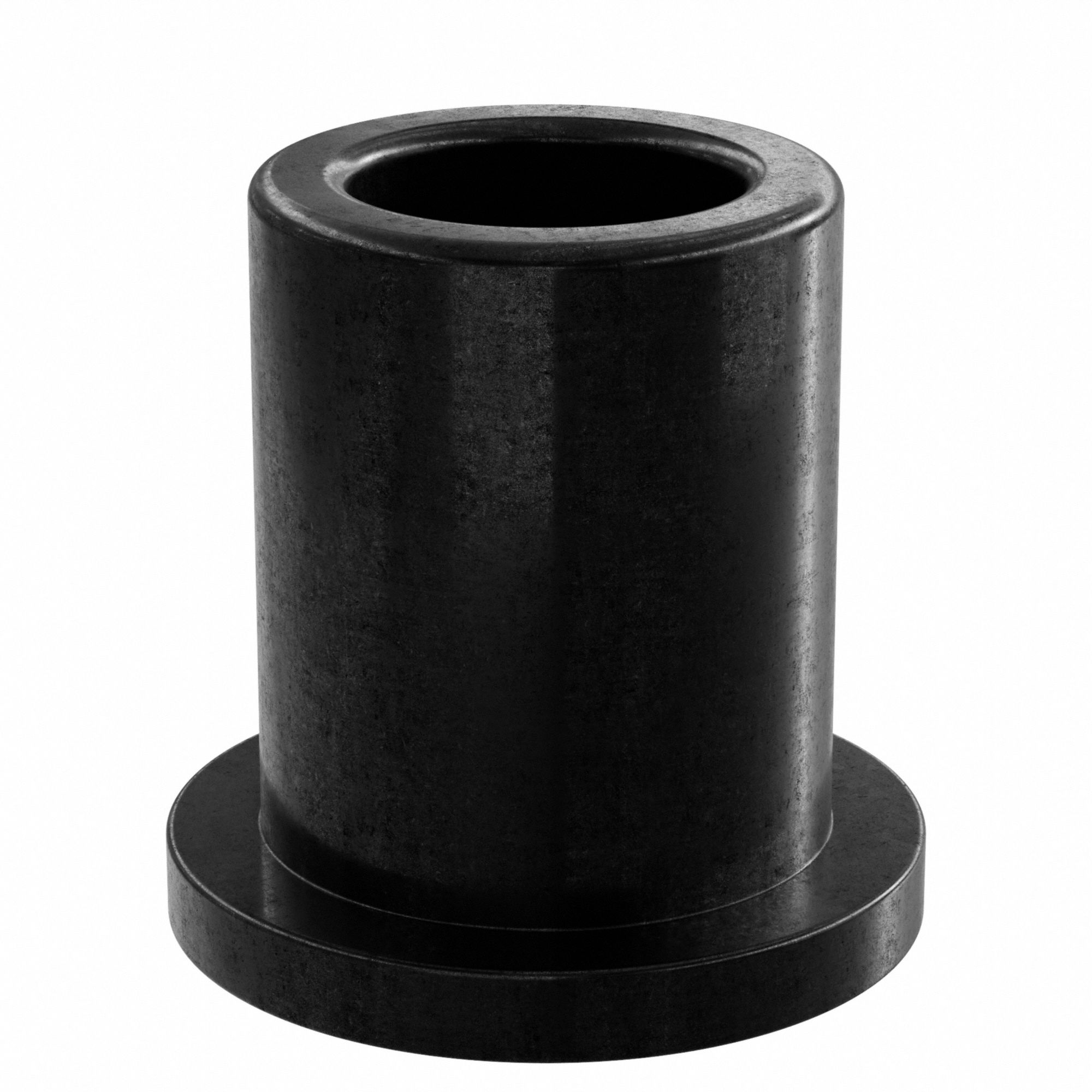 Flanged Sleeve Bearing: PEEK, 1/2 in Bore, 3/4 in OD, 1 in Overall Lg, 1 in Flange Dia, 2 PK