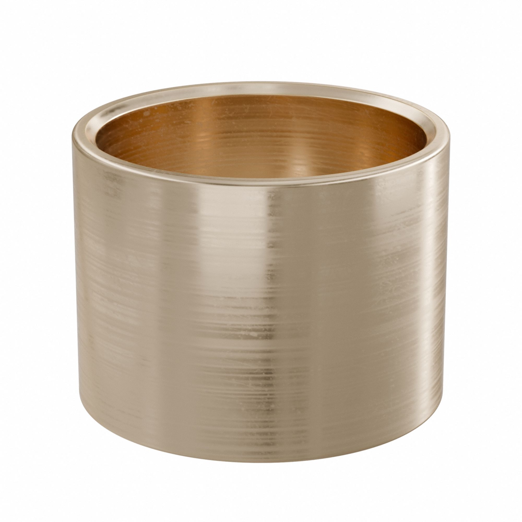 Sleeve Bearing: Bronze, SAE 841, 7/8 in Bore, 1 in OD, 3/4 in Lg, 50, 000 lb/sq in-fpm Max PV, 10 PK