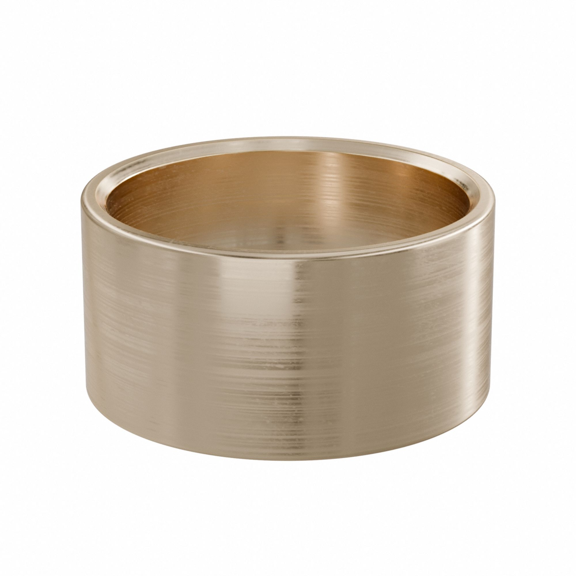Sleeve Bearing: Bronze, SAE 841, 7/8 in Bore, 1 in OD, 1/2 in Lg, 50, 000 lb/sq in-fpm Max PV, 10 PK