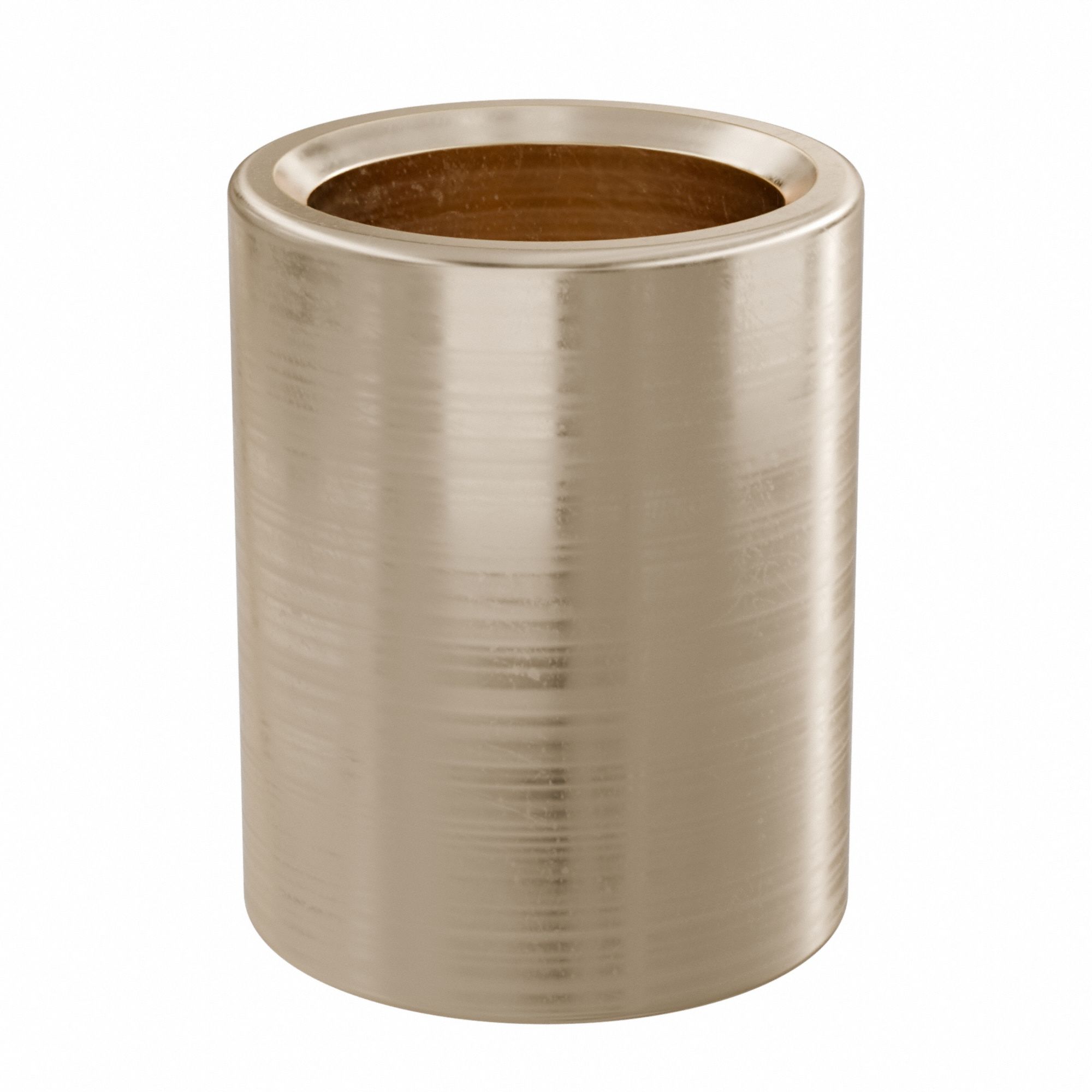 Sleeve Bearing: Bronze, SAE 841, 3/4 in Bore, 1 in OD, 1 1/4 in Lg, 50, 000 lb/sq in-fpm Max PV, 5 PK