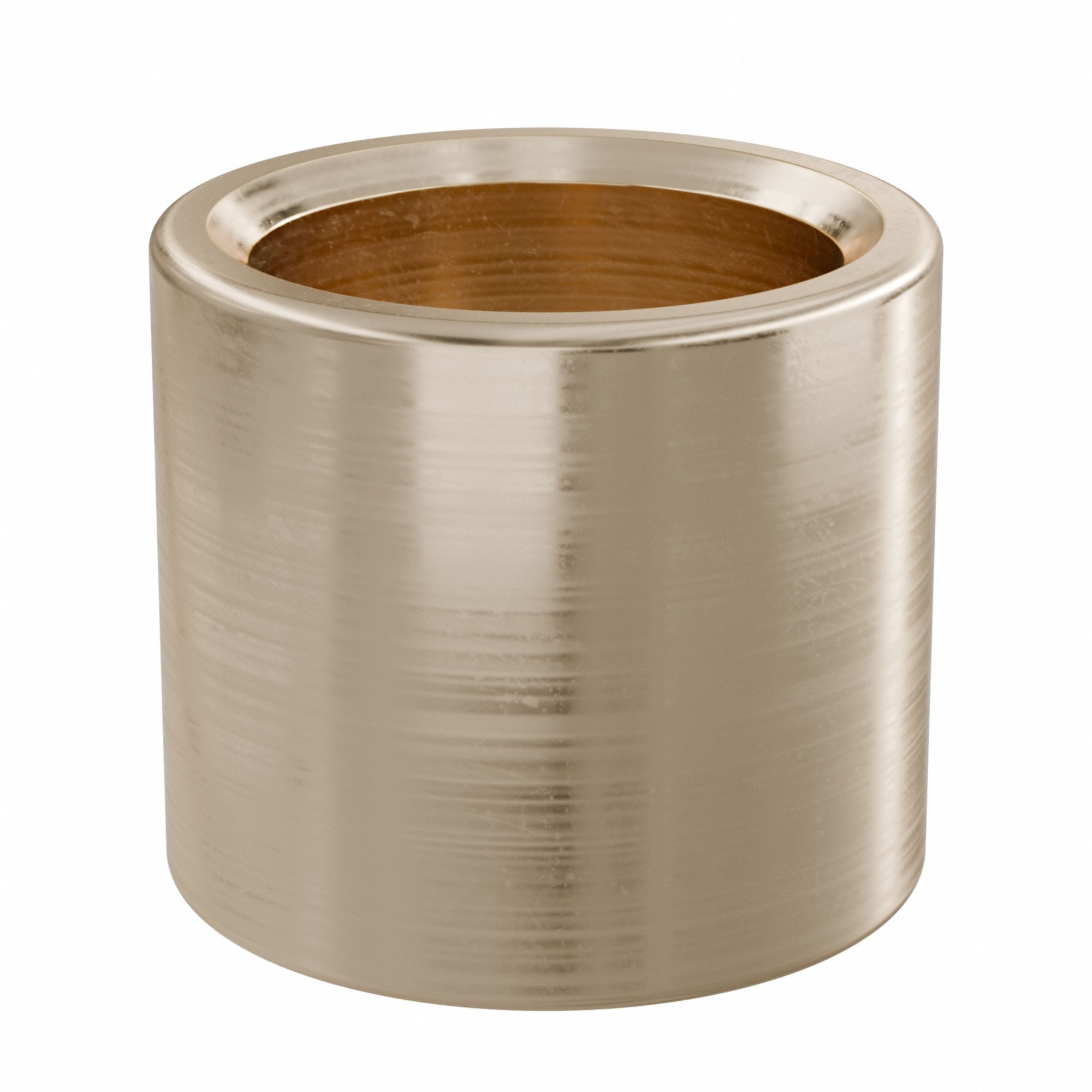 Sleeve Bearing: Bronze, SAE 841, 3/4 in Bore, 1 in OD, 7/8 in Lg, 50, 000 lb/sq in-fpm Max PV, 10 PK
