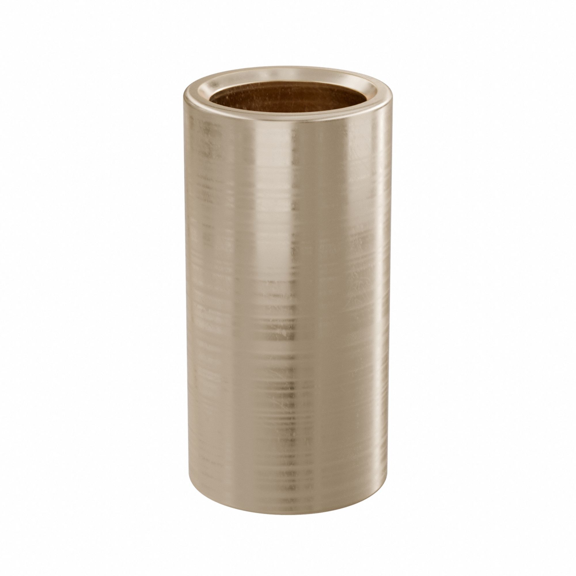 Sleeve Bearing: Bronze, SAE 841, 3/4 in Bore, 1 in OD, 2 in Lg, 50, 000 lb/sq in-fpm Max PV, 3 PK