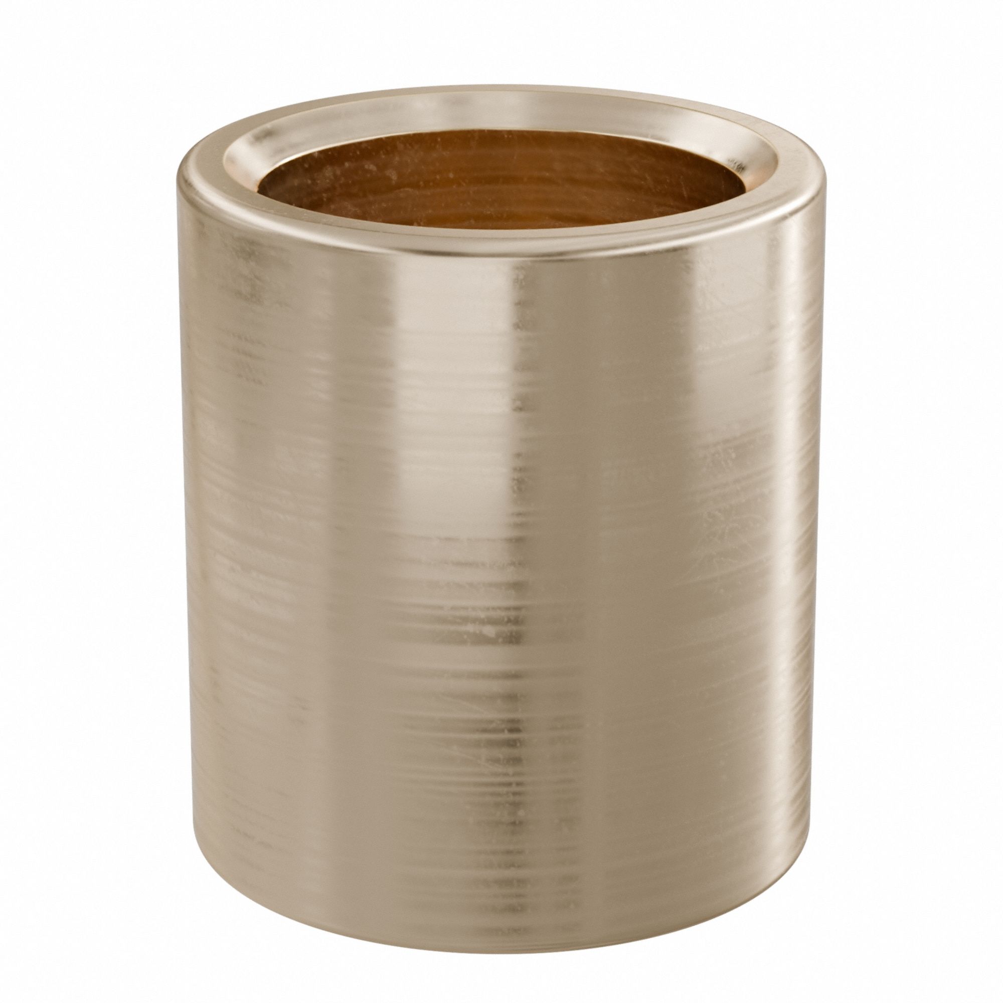 Sleeve Bearing: Bronze, SAE 841, 3/4 in Bore, 1 in OD, 1 1/8 in Lg, 50, 000 lb/sq in-fpm Max PV, 3 PK