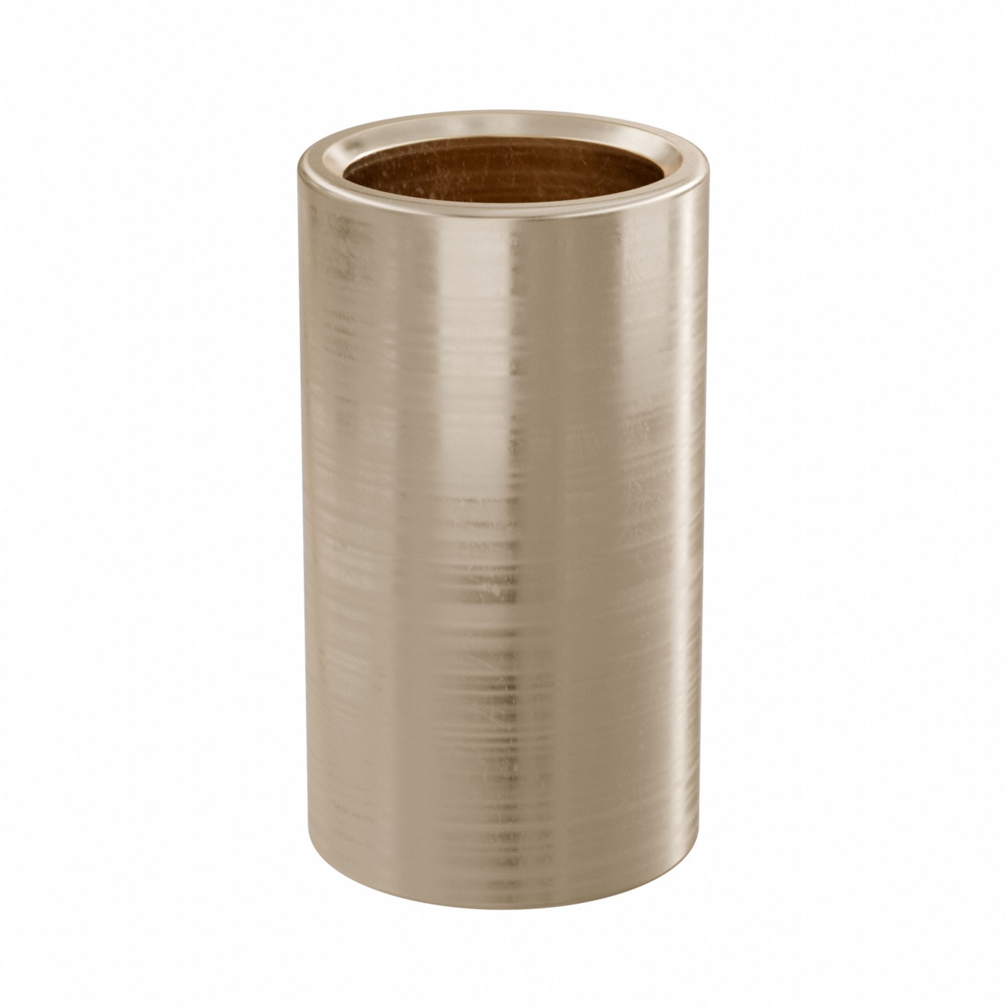 Sleeve Bearing: Bronze, SAE 841, 7/8 in Bore, 1 1/8 in OD, 2 in Lg, 50, 000 lb/sq in-fpm Max PV, 5 PK