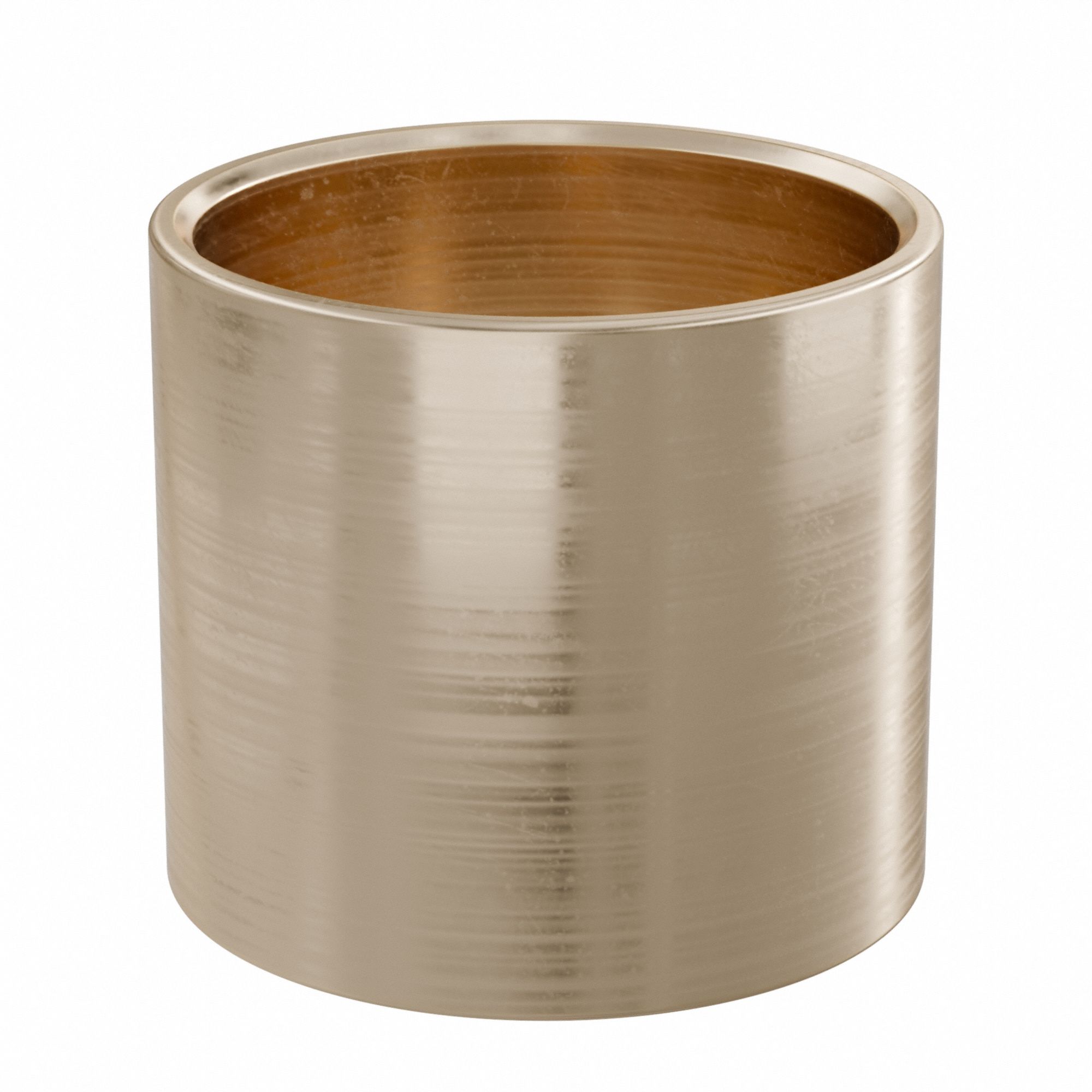 Sleeve Bearing: Bronze, SAE 841, 1 in Bore, 1 1/8 in OD, 1 in Lg, 50, 000 lb/sq in-fpm Max PV, 10 PK