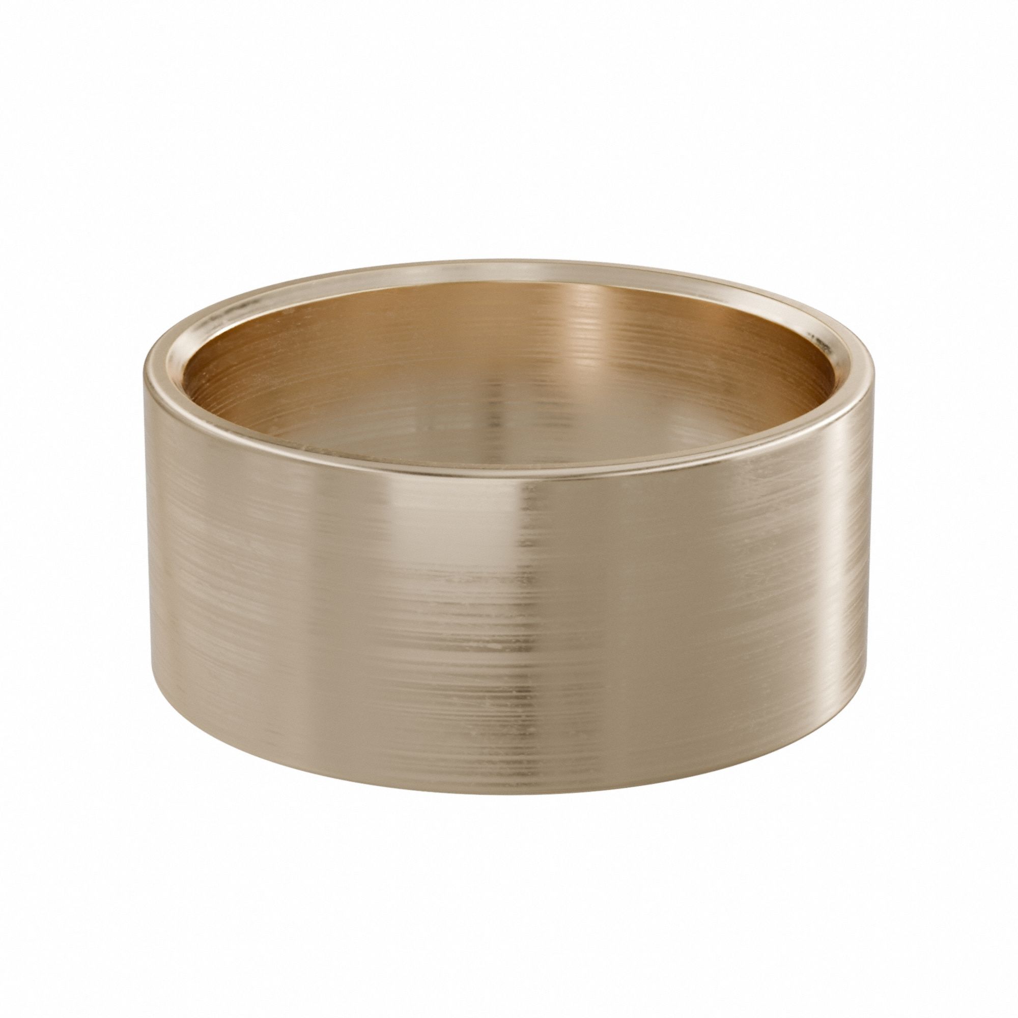 Sleeve Bearing: Bronze, SAE 841, 1 in Bore, 1 1/8 in OD, 1/2 in Lg, -35°F to 300°F, 10 PK