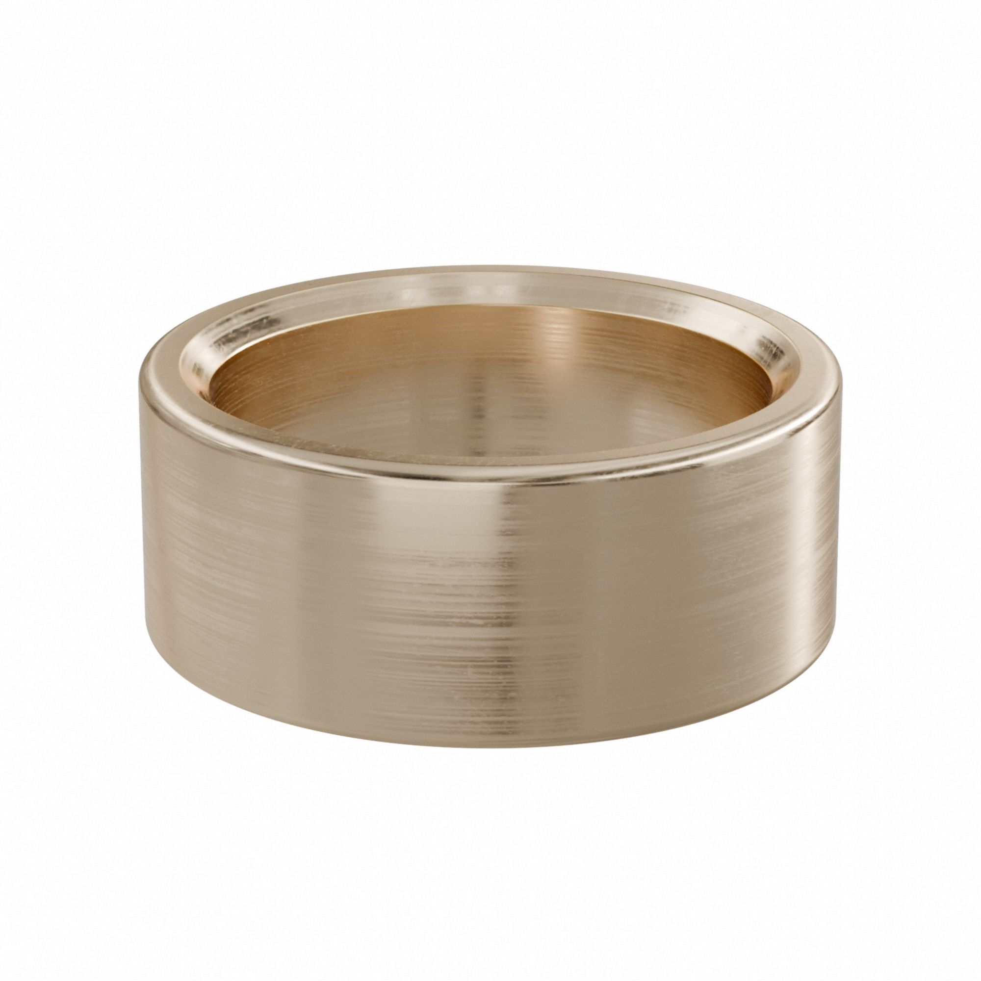 Sleeve Bearing: Bronze, SAE 841, 1 in Bore, 1 1/4 in OD, 1/2 in Lg, -35°F to 300°F, 10 PK