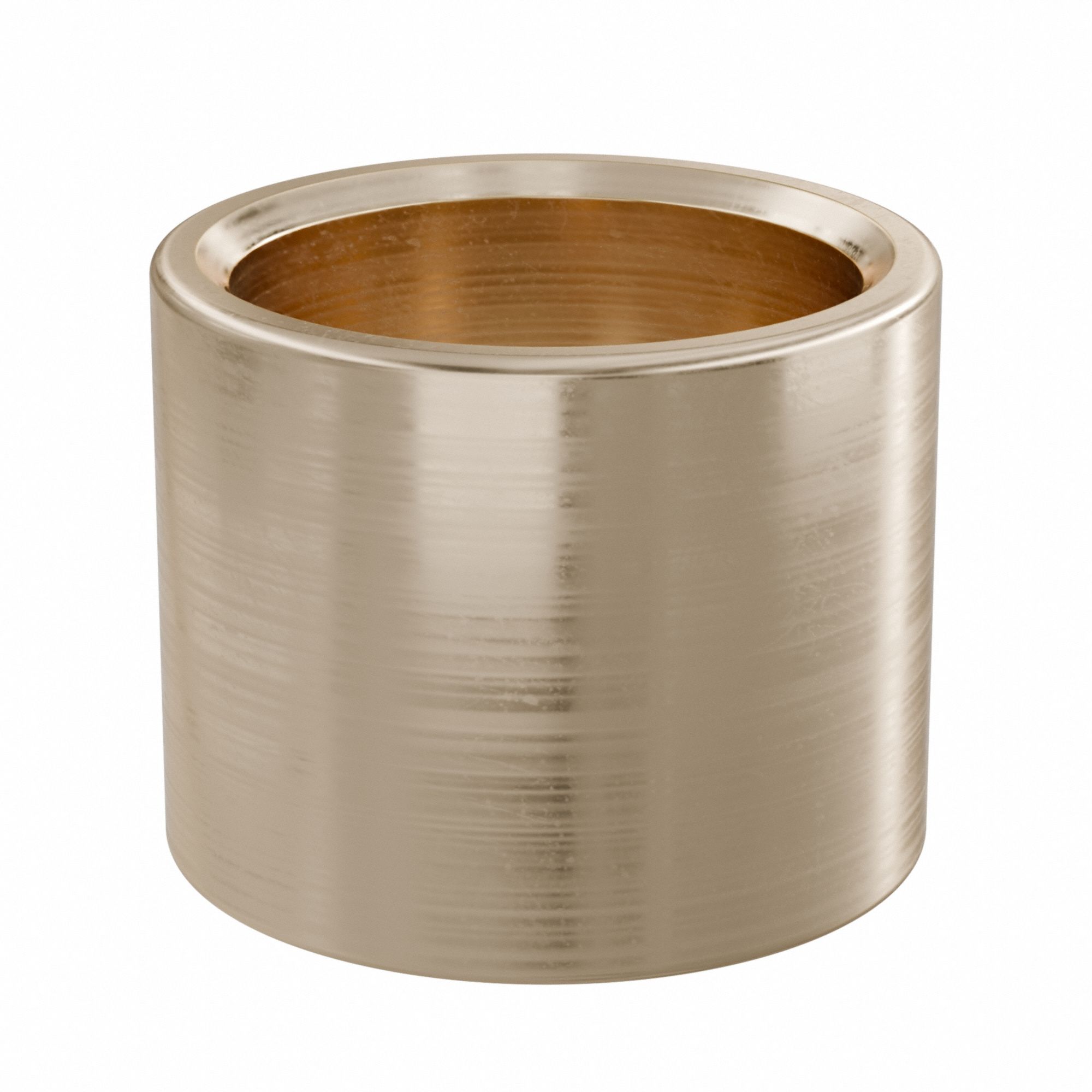 Sleeve Bearing: Bronze, SAE 841, 1 in Bore, 1 1/4 in OD, 1 in Lg, 50, 000 lb/sq in-fpm Max PV, 5 PK