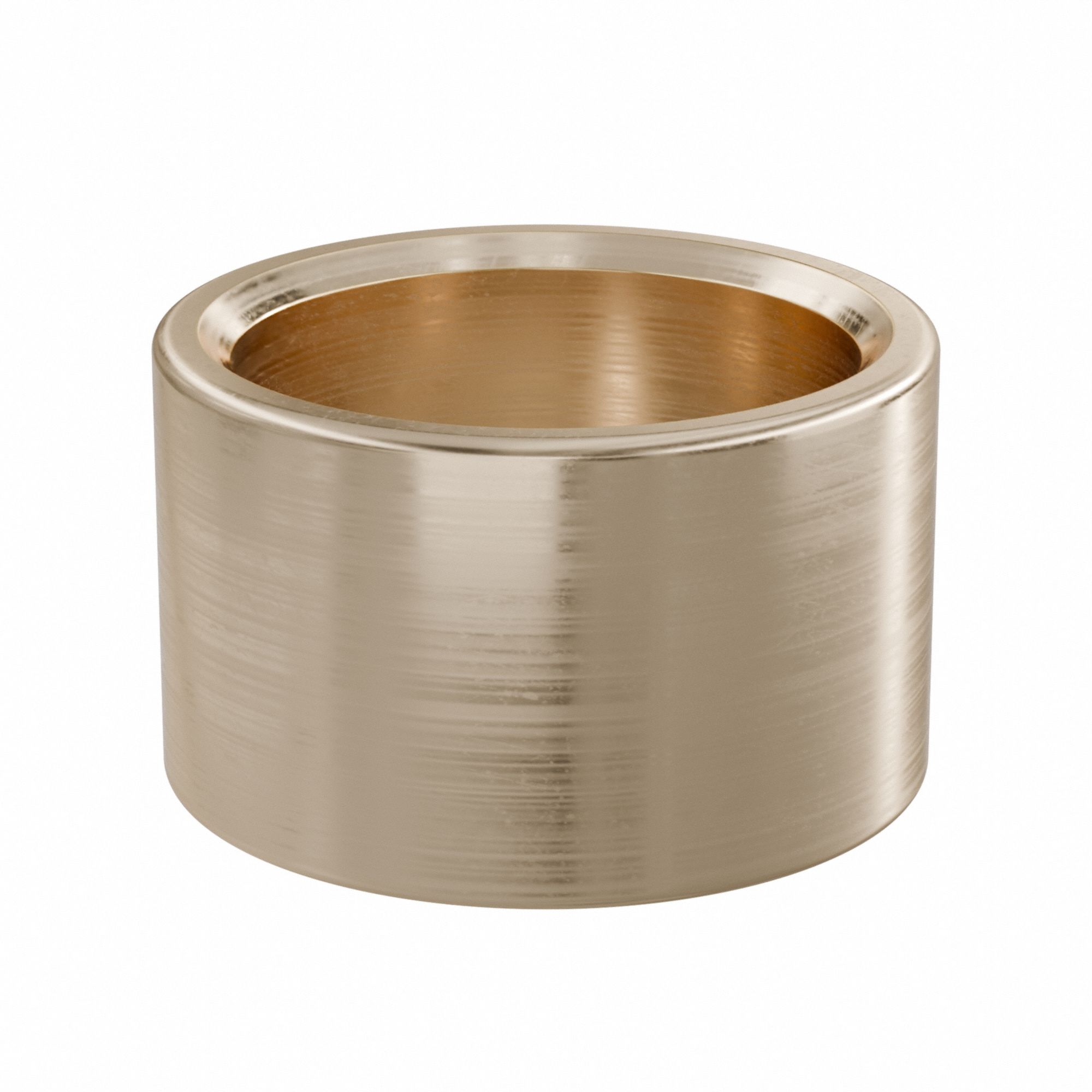 Sleeve Bearing: Bronze, SAE 841, 1 in Bore, 1 1/4 in OD, 3/4 in Lg, 50, 000 lb/sq in-fpm Max PV, 5 PK