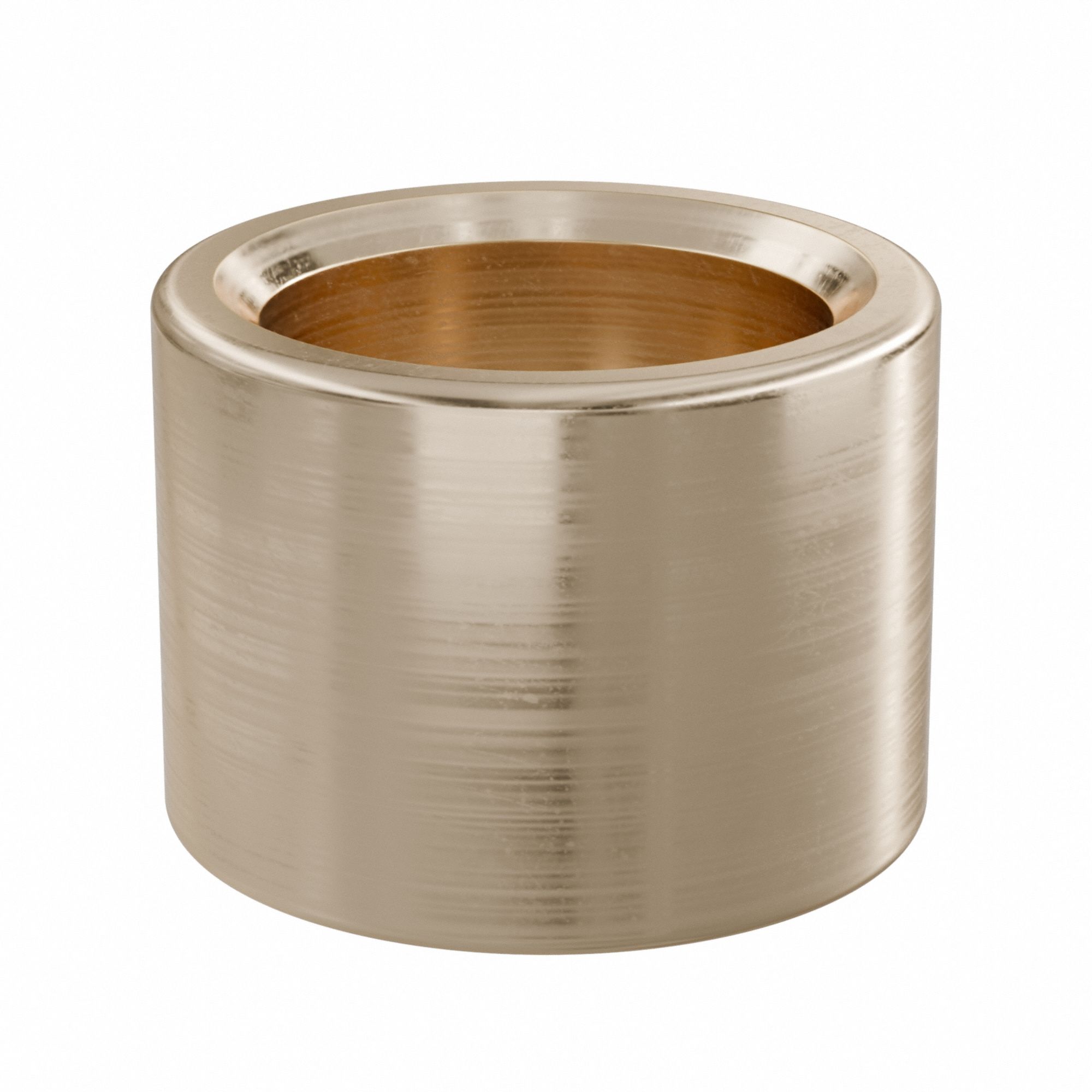 Sleeve Bearing: Bronze, SAE 841, 1 in Bore, 1 3/8 in OD, 1 in Lg, 50, 000 lb/sq in-fpm Max PV, 10 PK
