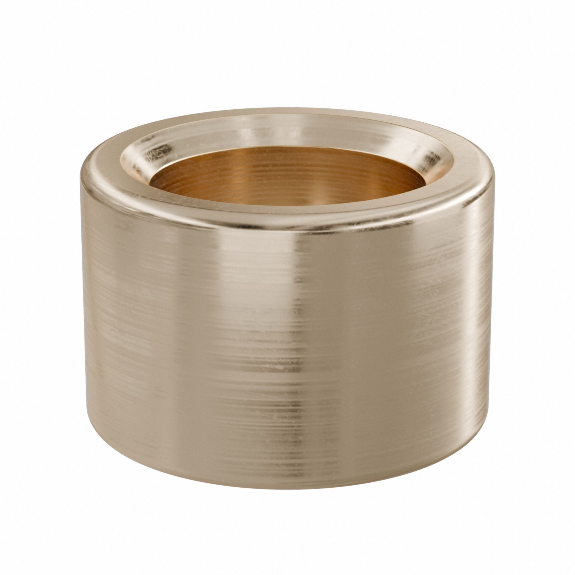 Sleeve Bearing: Bronze, SAE 841, 1 in Bore, 1 1/2 in OD, 1 in Lg, 50, 000 lb/sq in-fpm Max PV, 2 PK