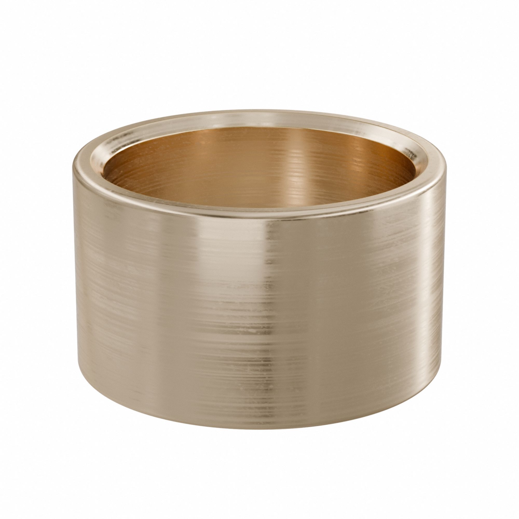 Sleeve Bearing: Bronze, SAE 841, 1 1/4 in Bore, 1 1/2 in OD, 7/8 in Lg, -35°F to 300°F, 5 PK