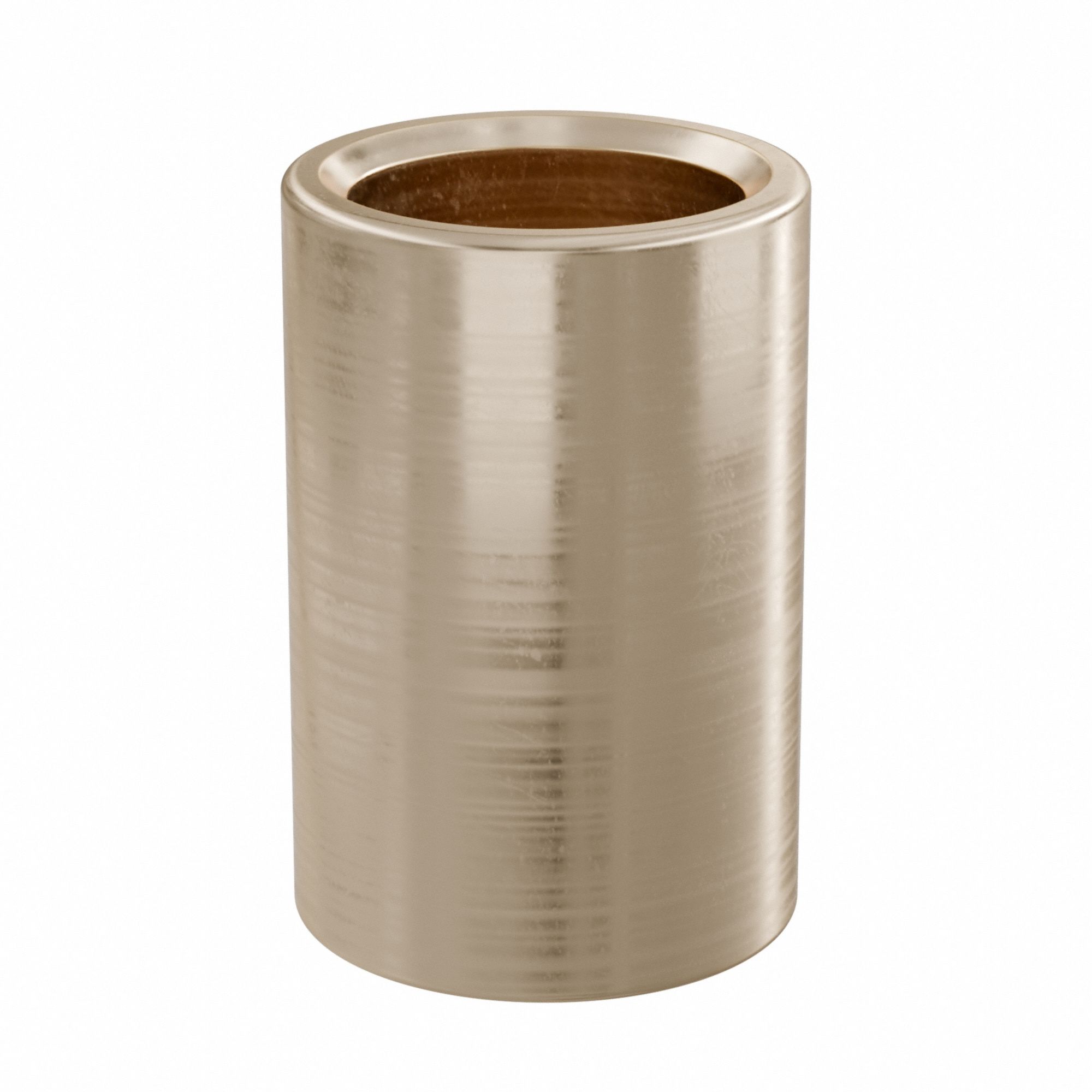 Sleeve Bearing: Bronze, SAE 841, 3/16 in Bore, 1/4 in OD, 3/8 in Lg, -35°F to 300°F, 10 PK
