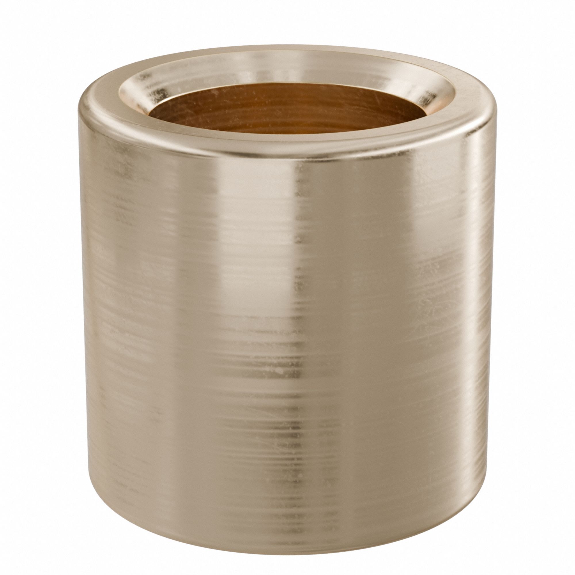 Sleeve Bearing: Bronze, SAE 841, 1/4 in Bore, 3/8 in OD, 3/8 in Lg, -35°F to 300°F, 10 PK