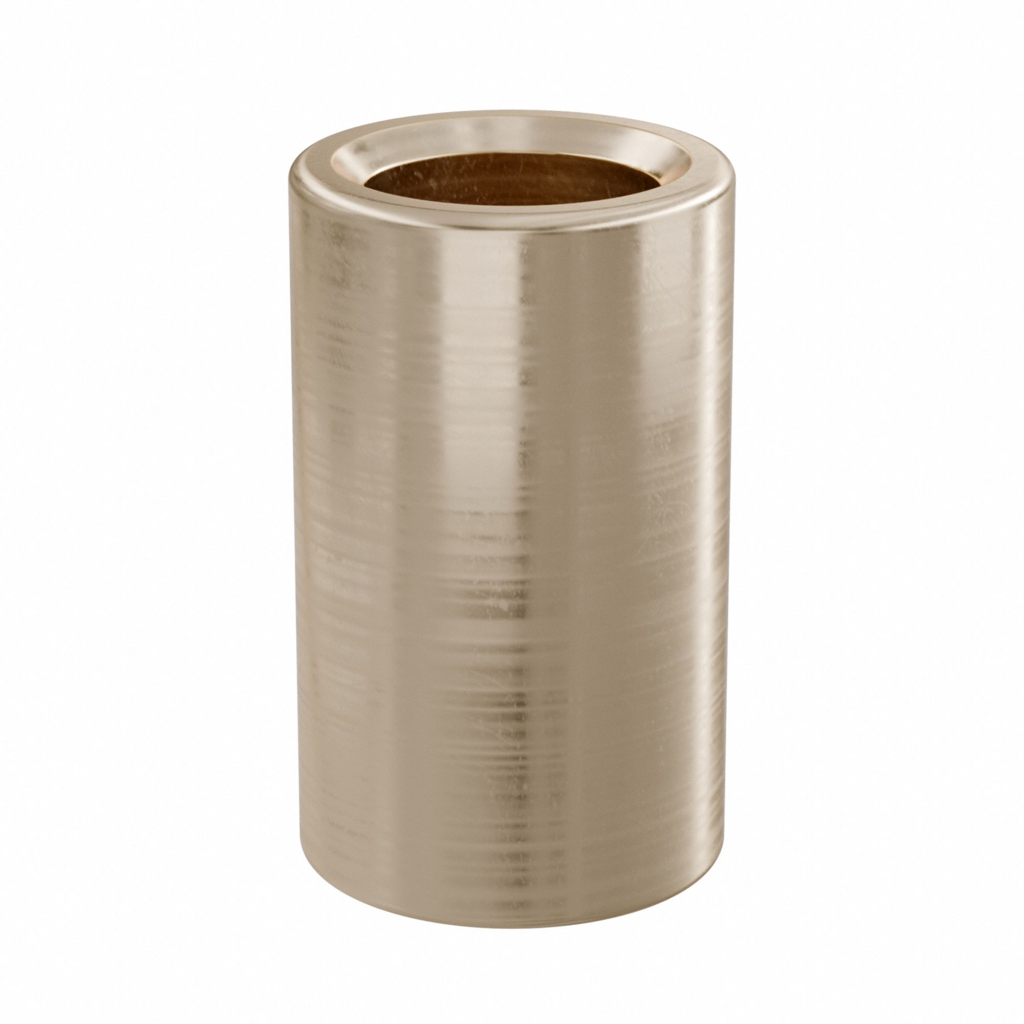 Sleeve Bearing: Bronze, SAE 841, 1/4 in Bore, 3/8 in OD, 5/8 in Lg, -35°F to 300°F, Bronze, 10 PK