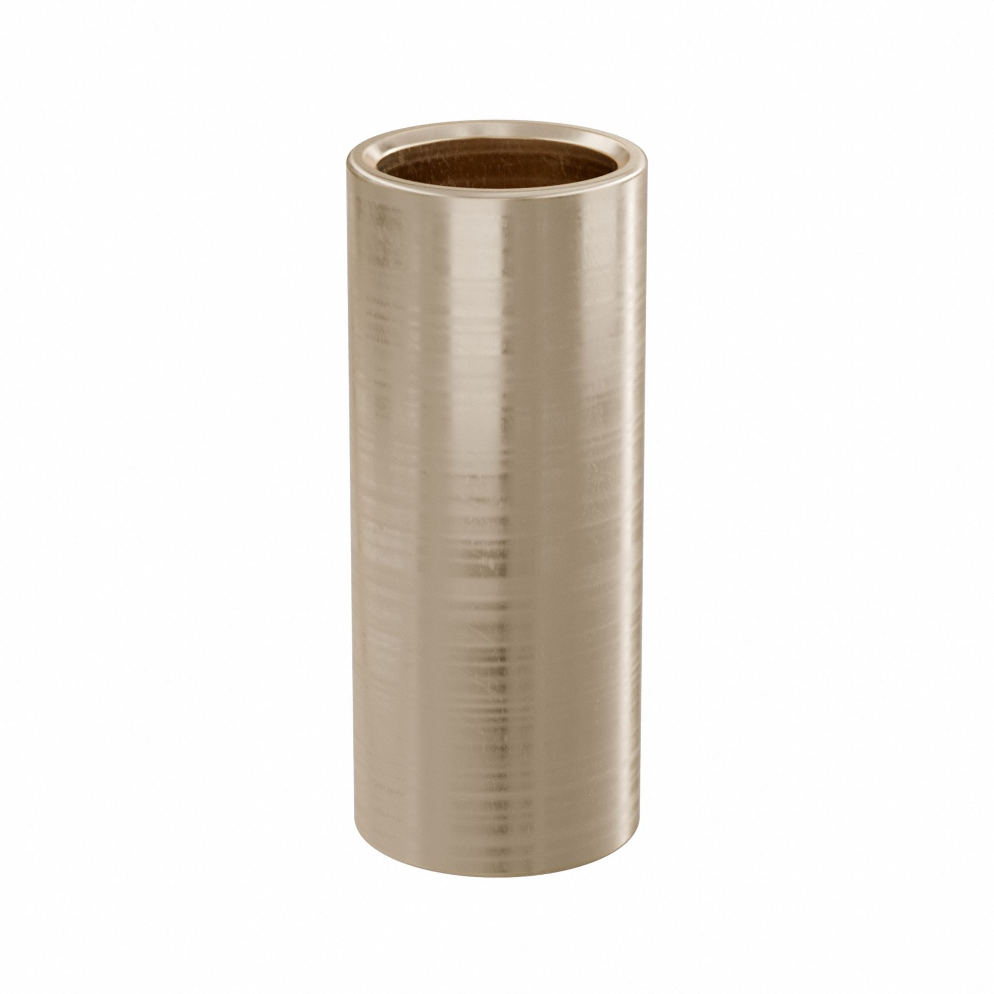 Sleeve Bearing: Bronze, SAE 841, 1/4 in Bore, 5/16 in OD, 3/4 in Lg, -35°F to 300°F, Bronze, 10 PK