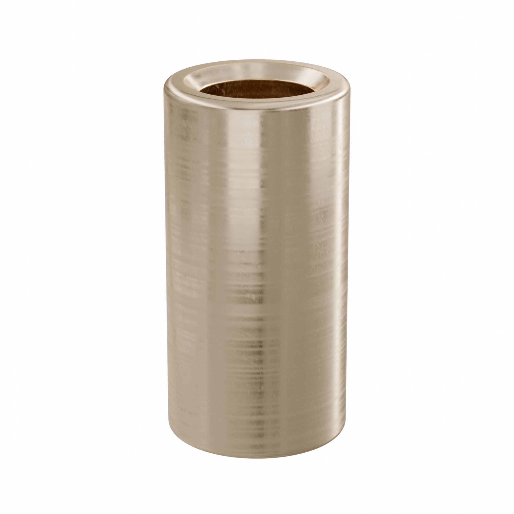 Sleeve Bearing: Bronze, SAE 841, 5/16 in Bore, 1/2 in OD, 1 in Lg, 50, 000 lb/sq in-fpm Max PV, 10 PK