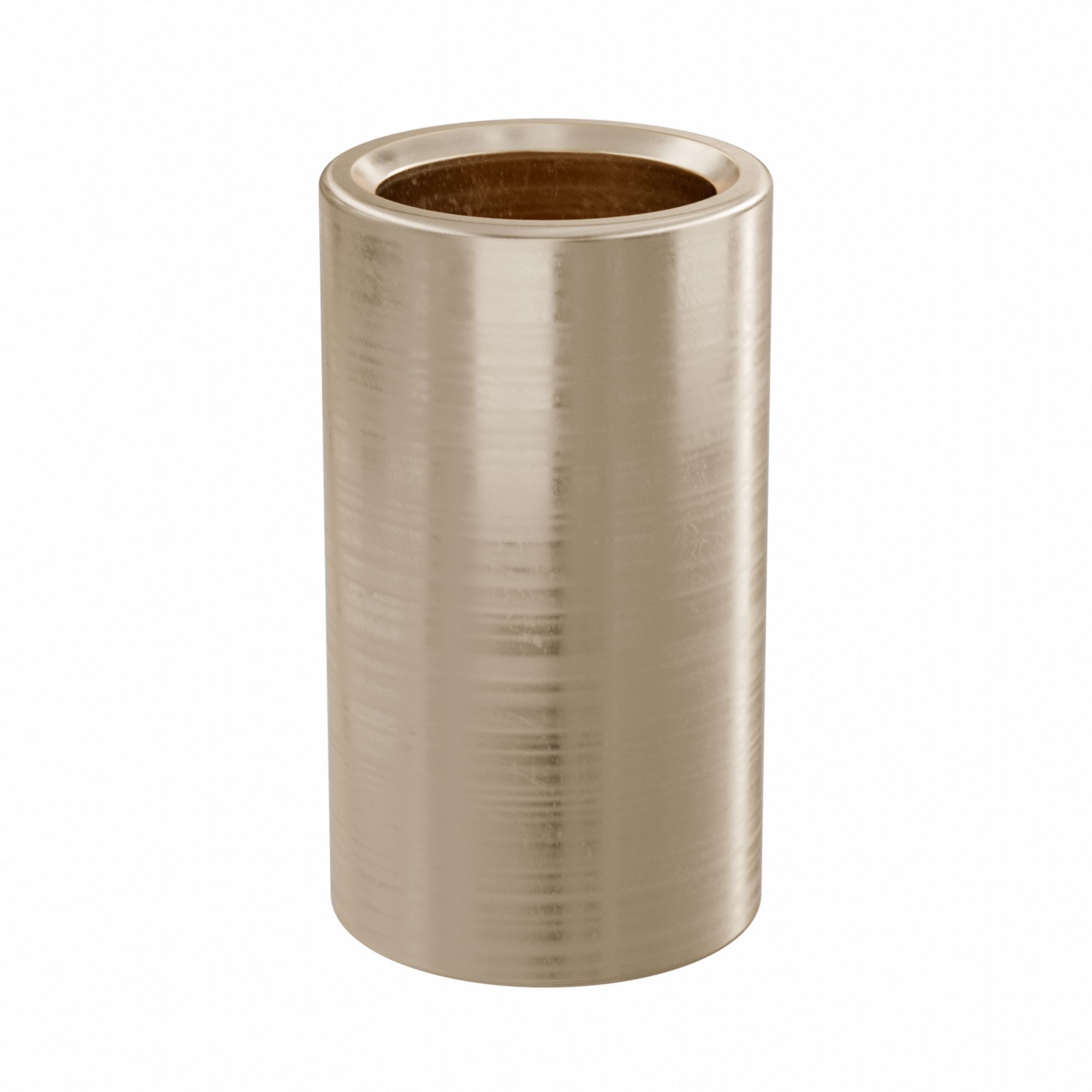Sleeve Bearing: Bronze, SAE 841, 3/8 in Bore, 1/2 in OD, 7/8 in Lg, -35°F to 300°F, 10 PK