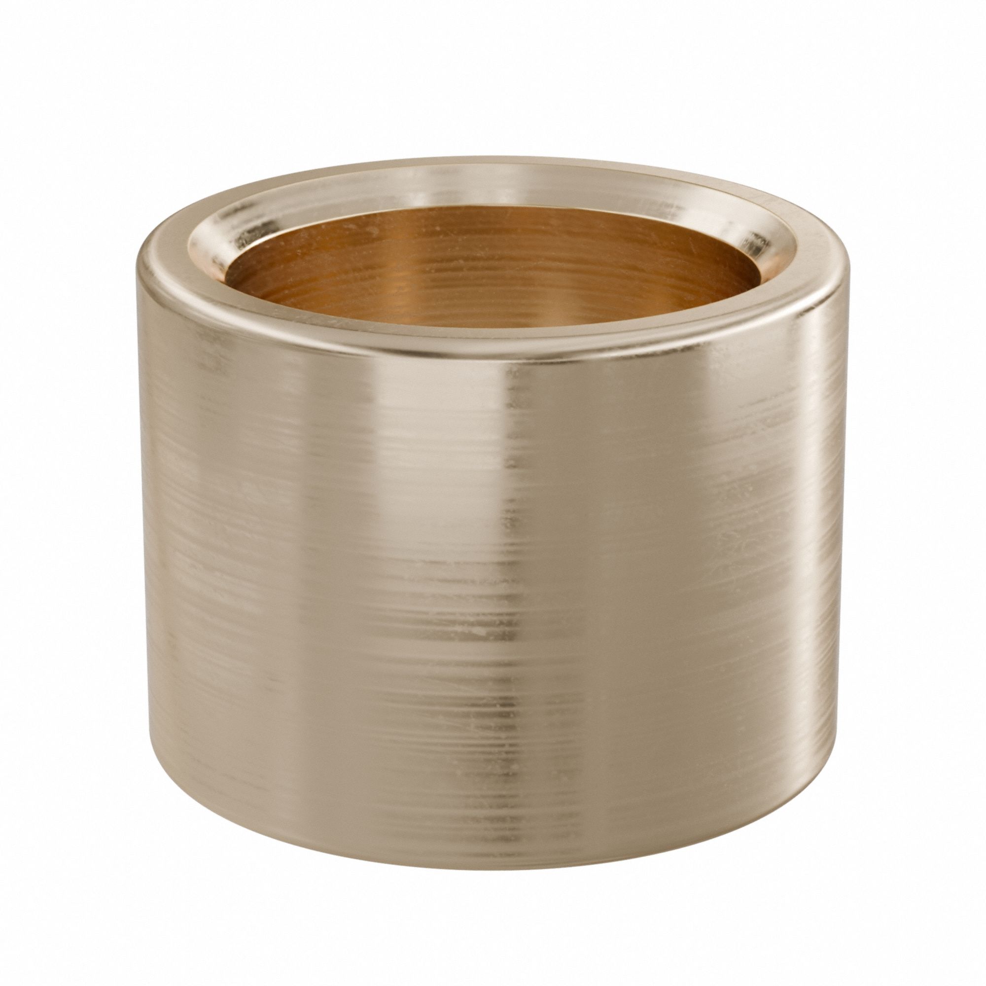 Sleeve Bearing: Bronze, SAE 841, 3/8 in Bore, 1/2 in OD, 3/8 in Lg, -35°F to 300°F, 10 PK