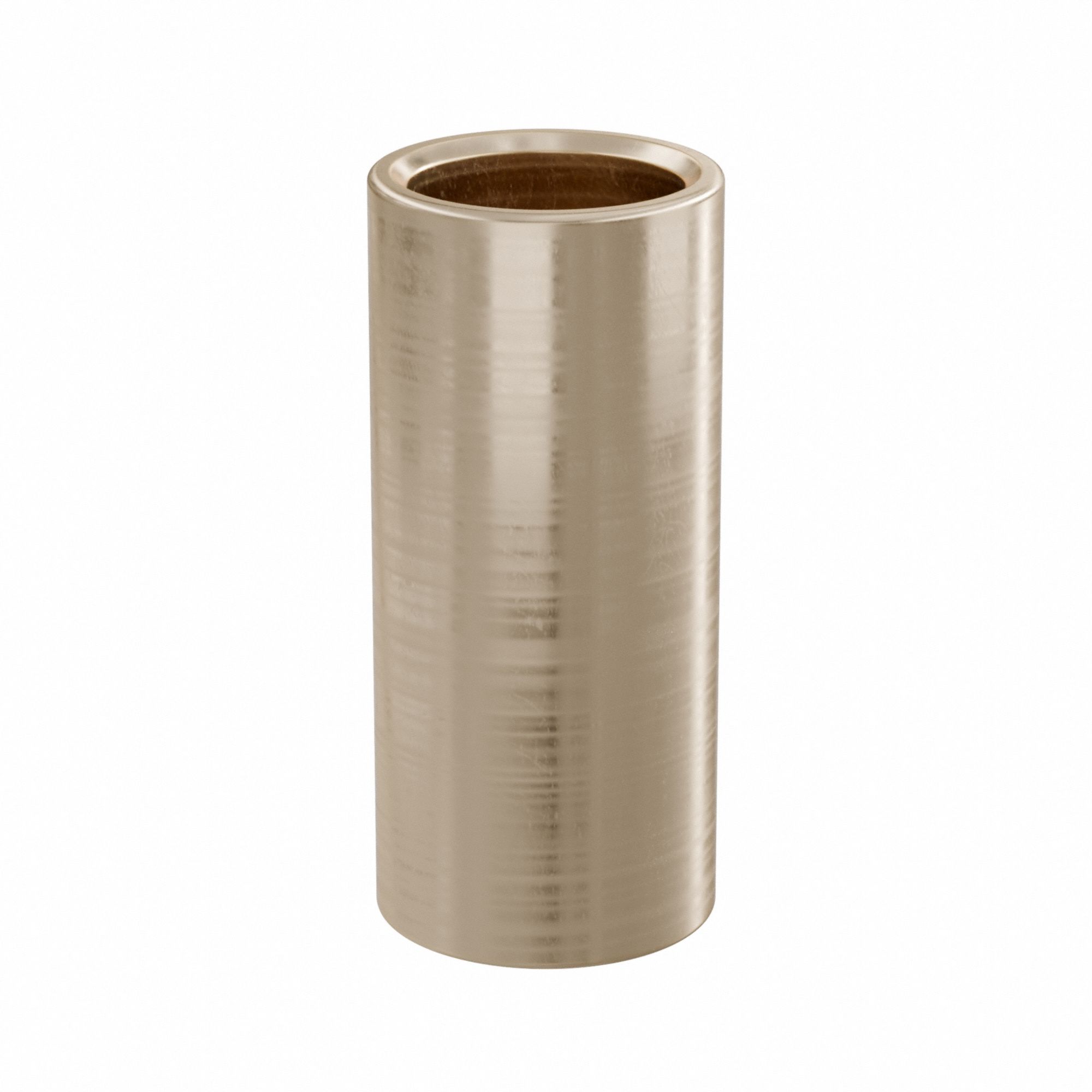 Sleeve Bearing: Bronze, SAE 841, 7/16 in Bore, 9/16 in OD, 1 1/4 in Lg, -35°F to 300°F, 10 PK