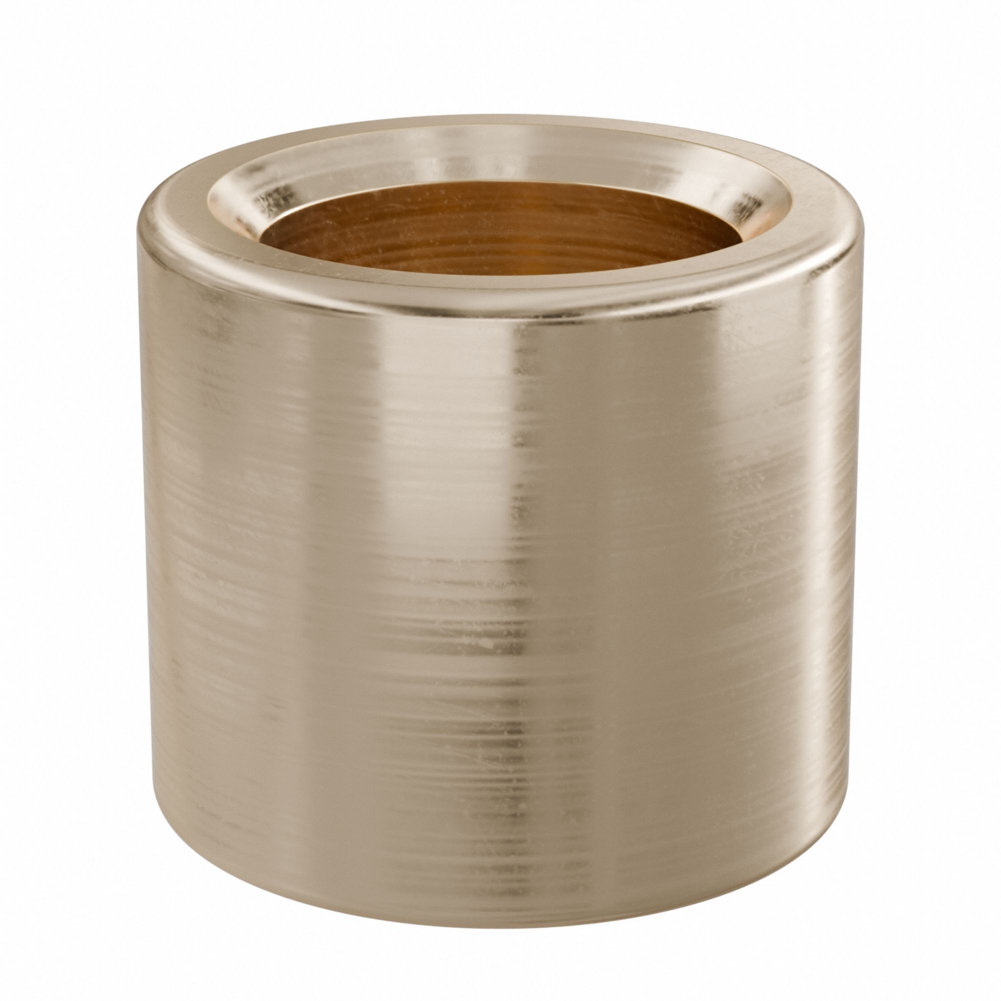 Sleeve Bearing: Bronze, SAE 841, 3/8 in Bore, 9/16 in OD, 1/2 in Lg, -35°F to 300°F, 10 PK
